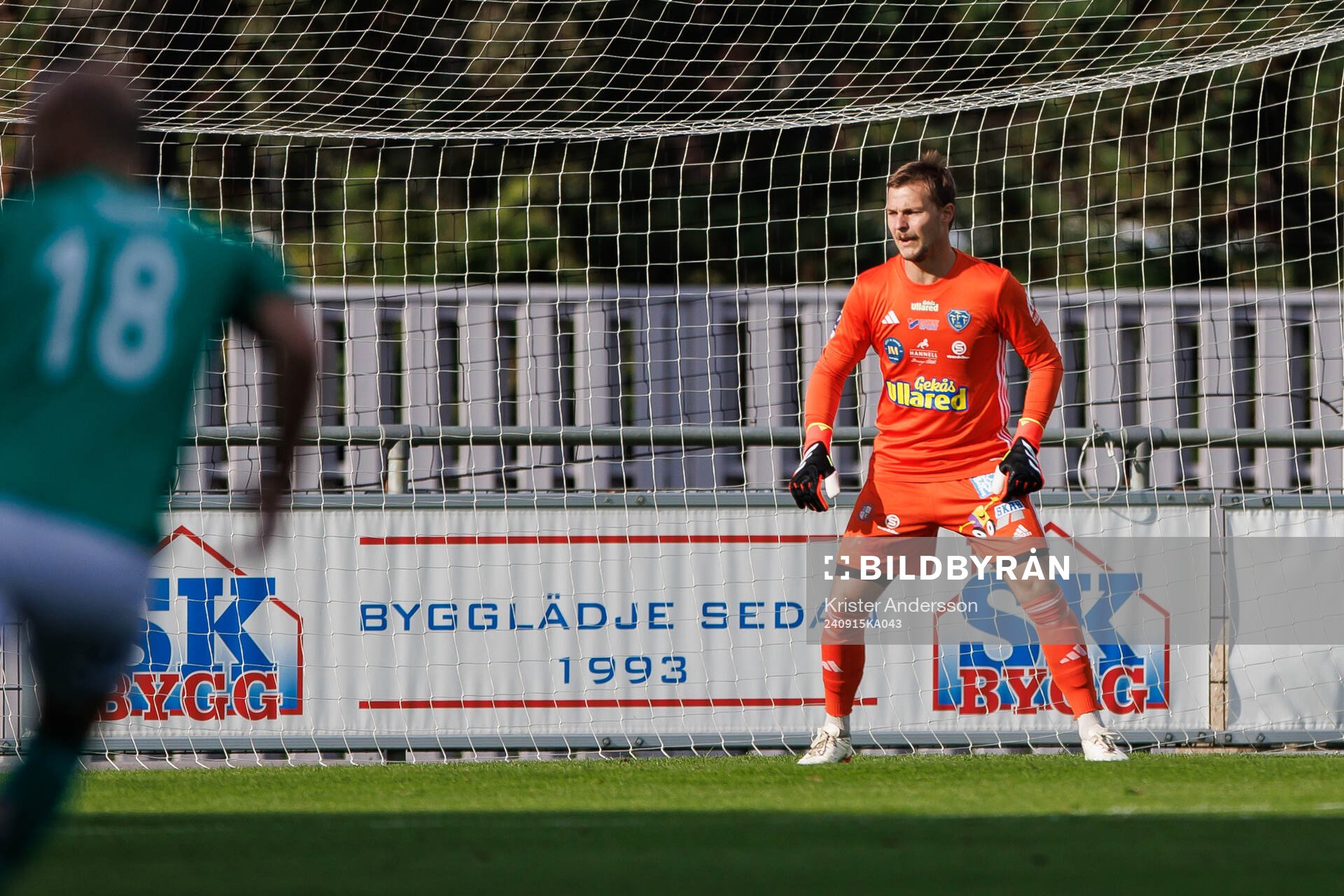 Falkenbergs målvakt Anton Andersson