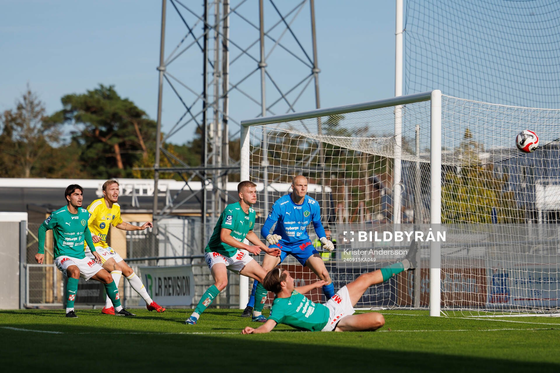 Falkenbergs Hugo Tilly gör 1-0