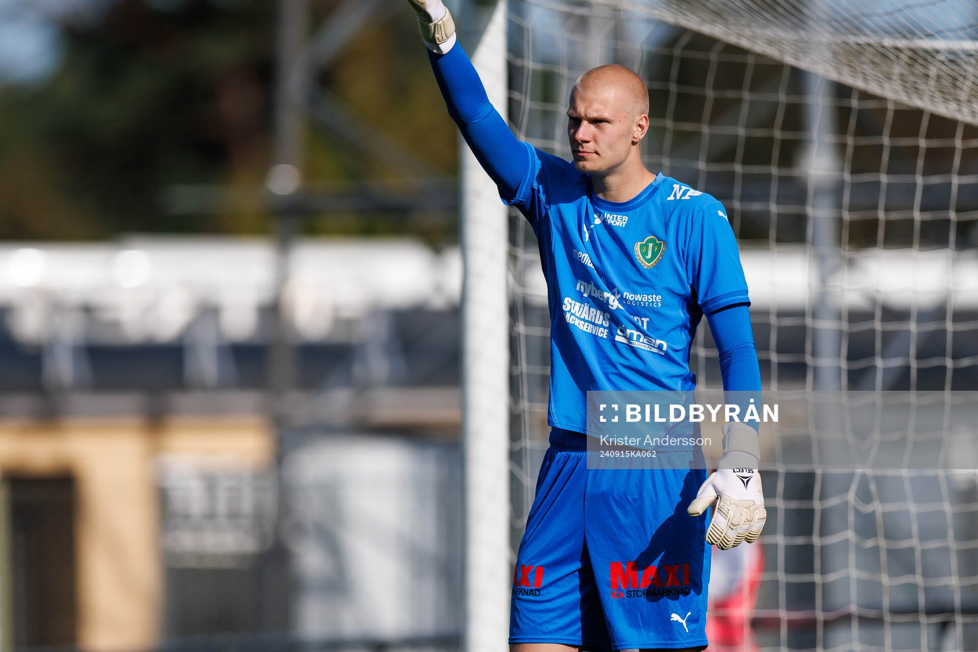 Jönköpings Södras målvakt Alexander Eriksson
