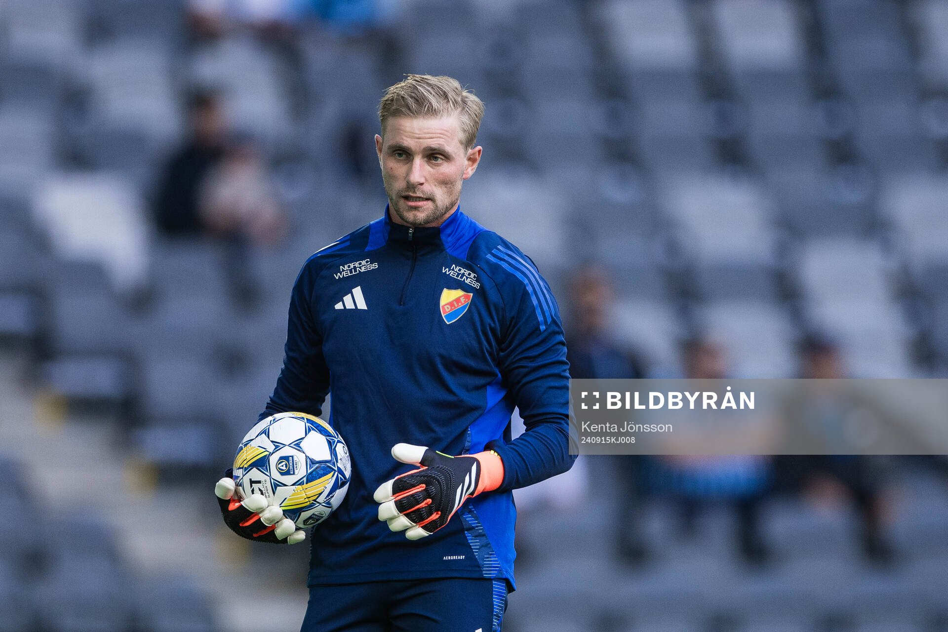 Djurgården målvakt Jacob Rinne