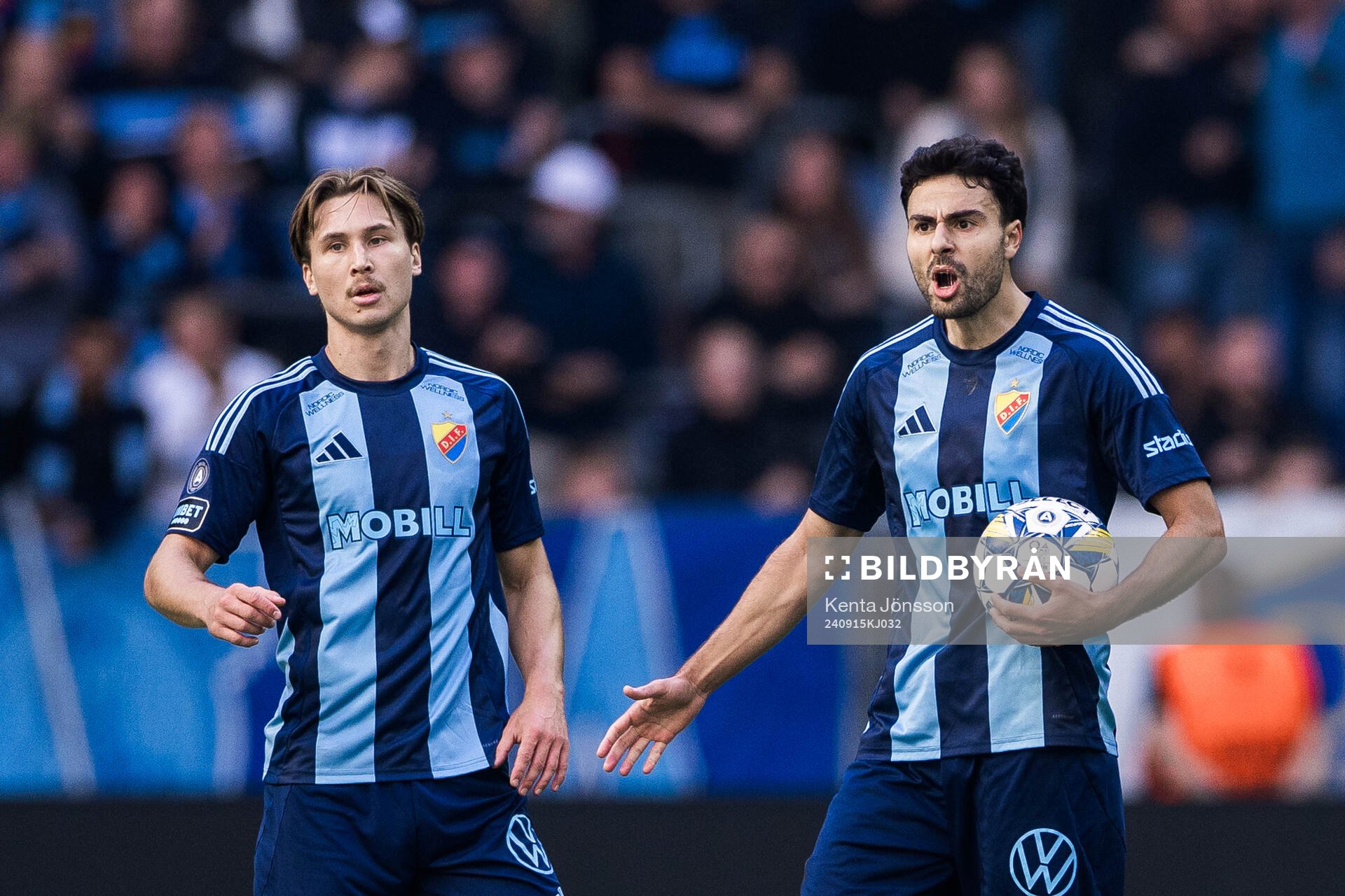 Djurgårdens Deniz Hummet jublar