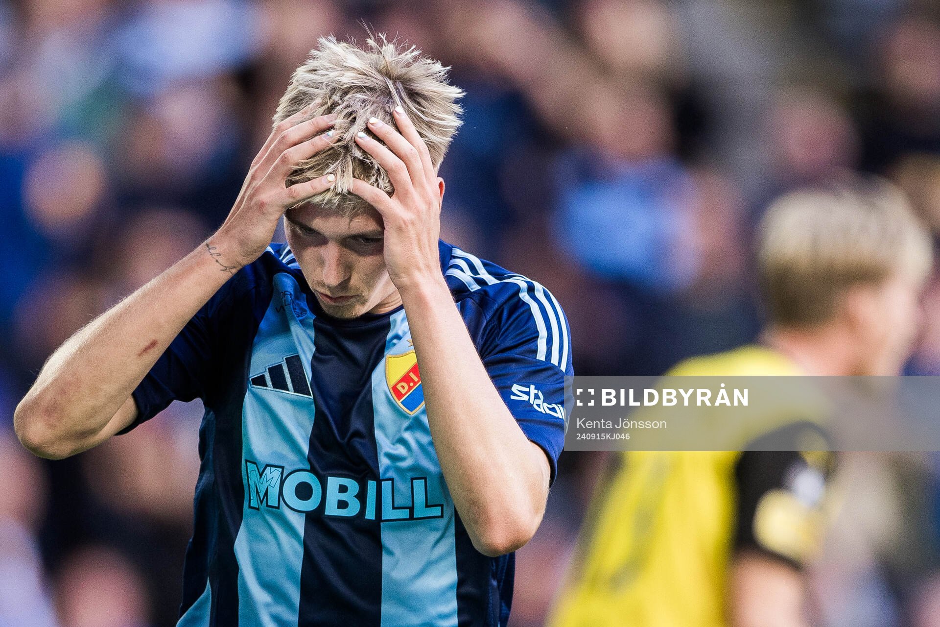 Djurgårdens Santeri Haarala deppar