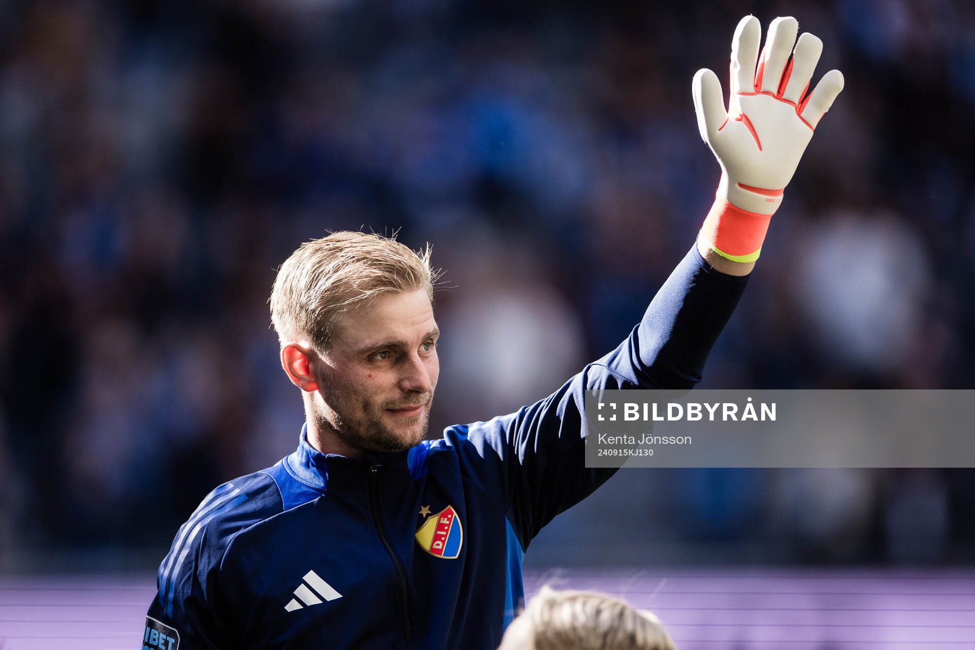 Djurgården målvakt Jacob Rinne