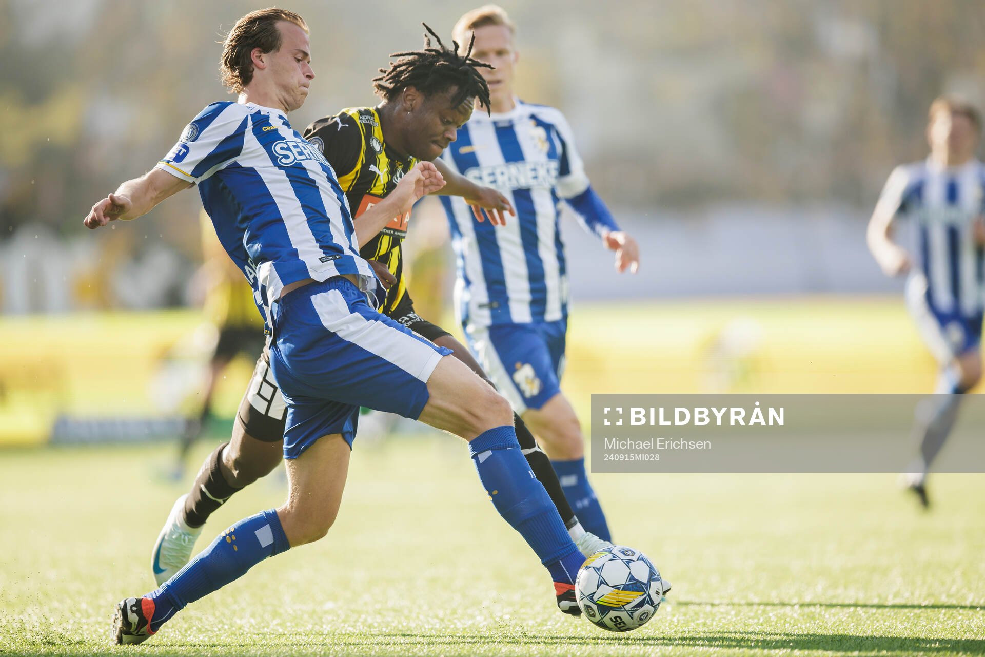 IFK Göteborgs August Erlingmark och Häckens Jeremy