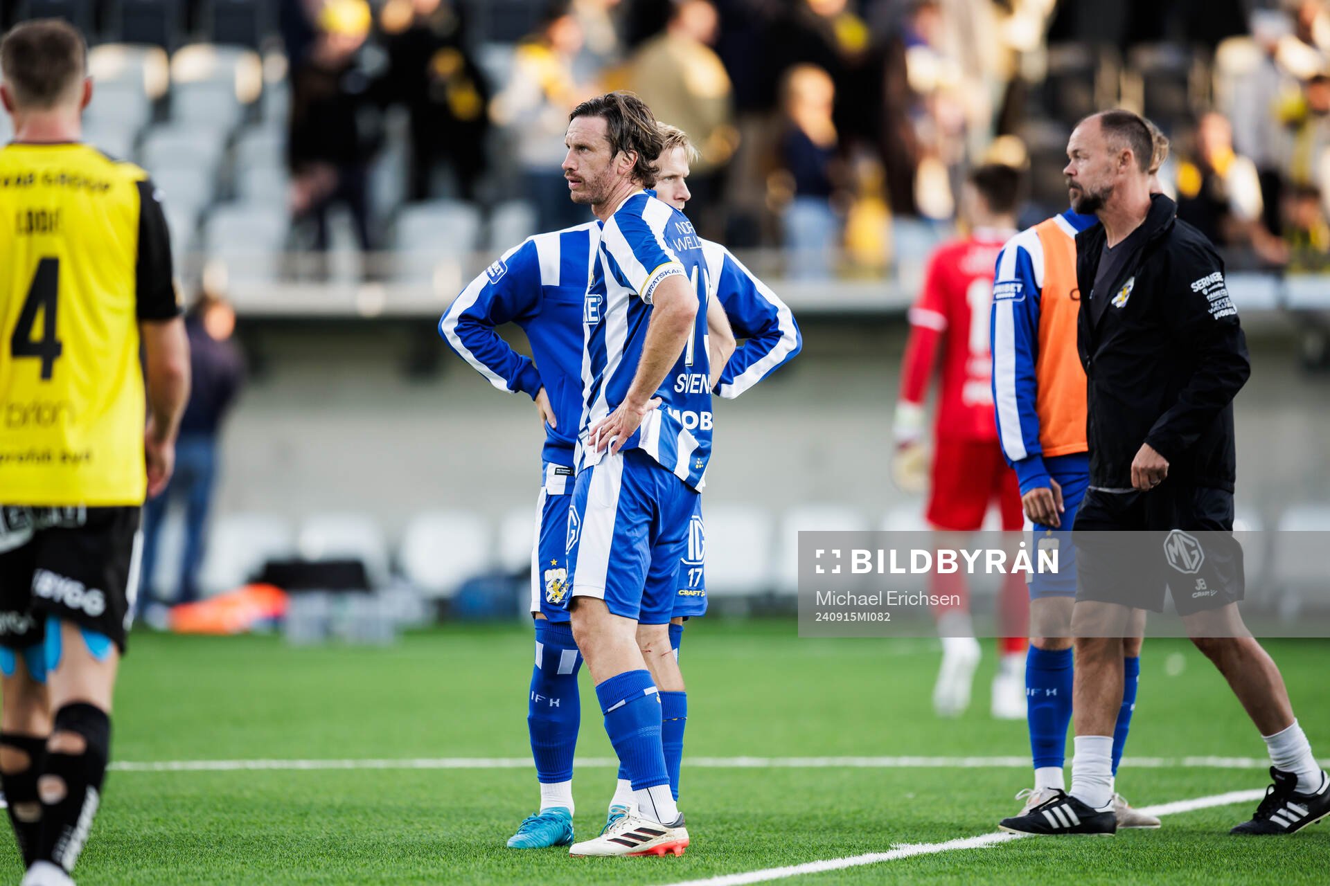 IFK Göteborgs Gustav Svensson, Oscar Wendt och Emil