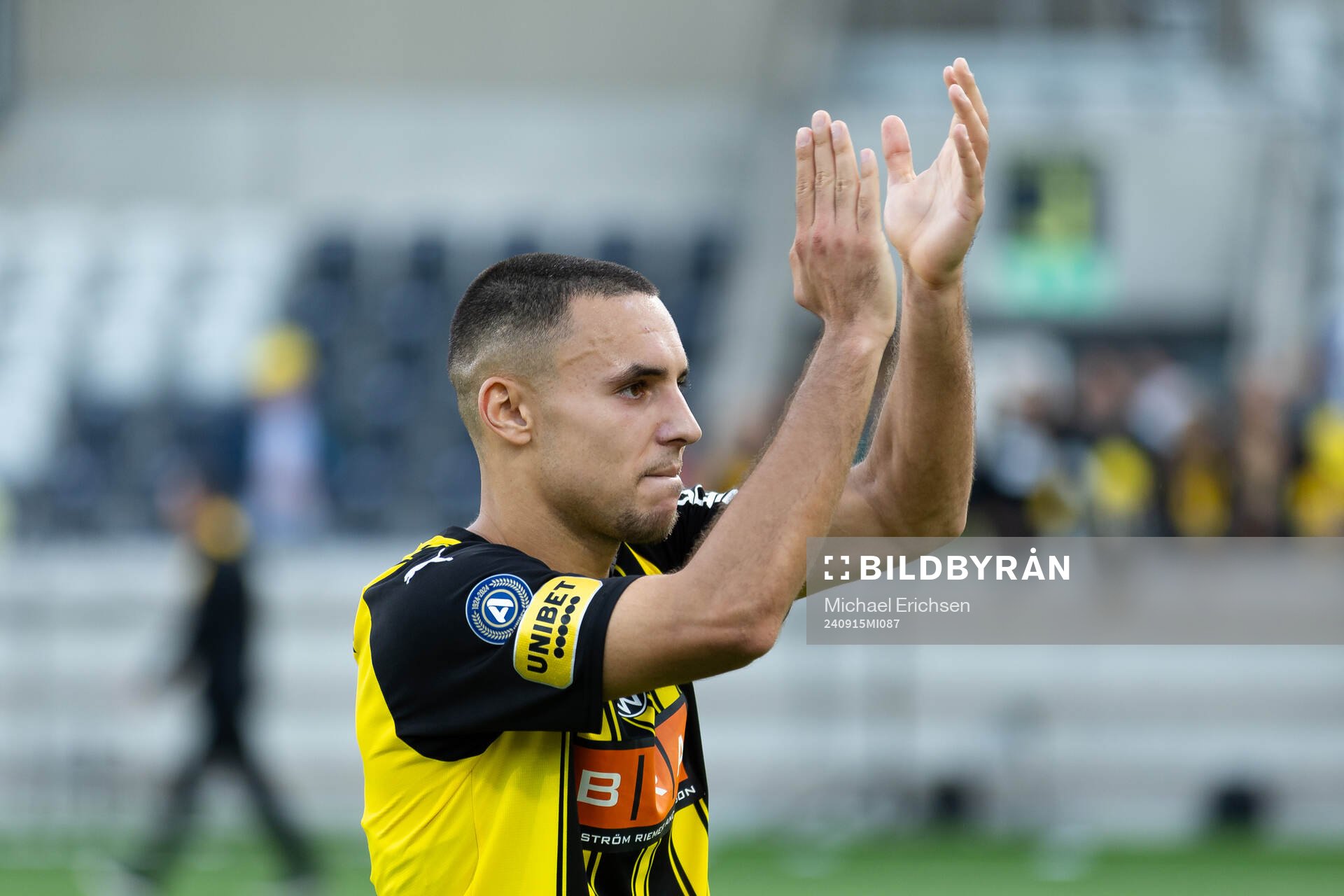 Häckens Ali Youssef tackar publiken