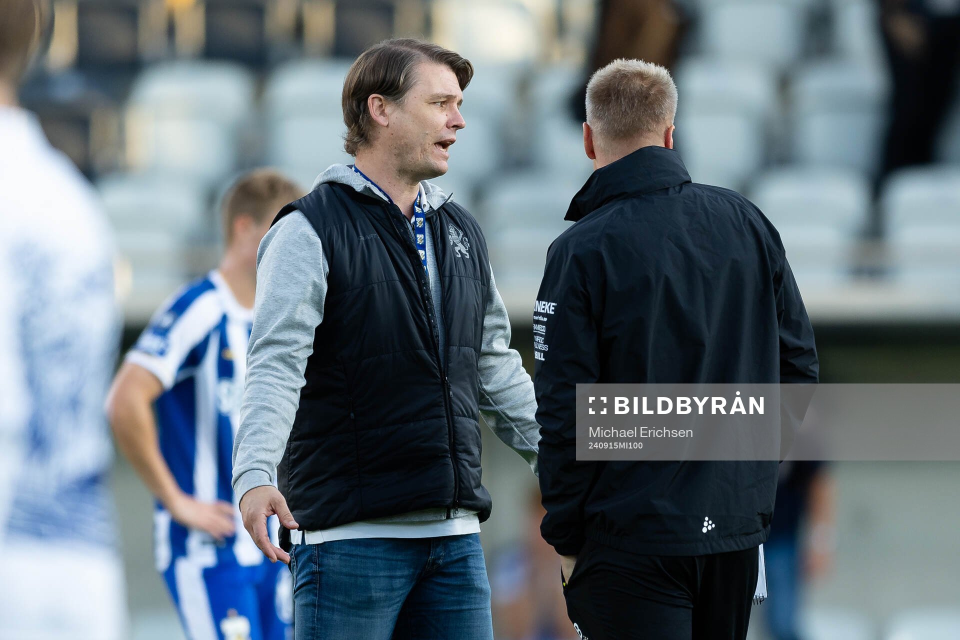 IFK Göteborgs tekniske direktör Ola Larsson och tränare