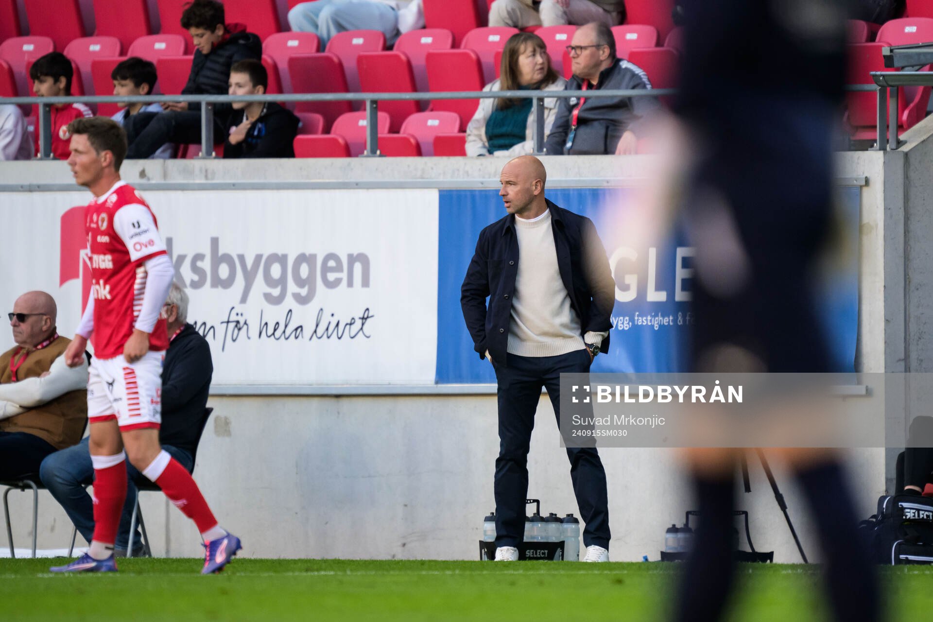 Kalmars tränare Stefan Larsson