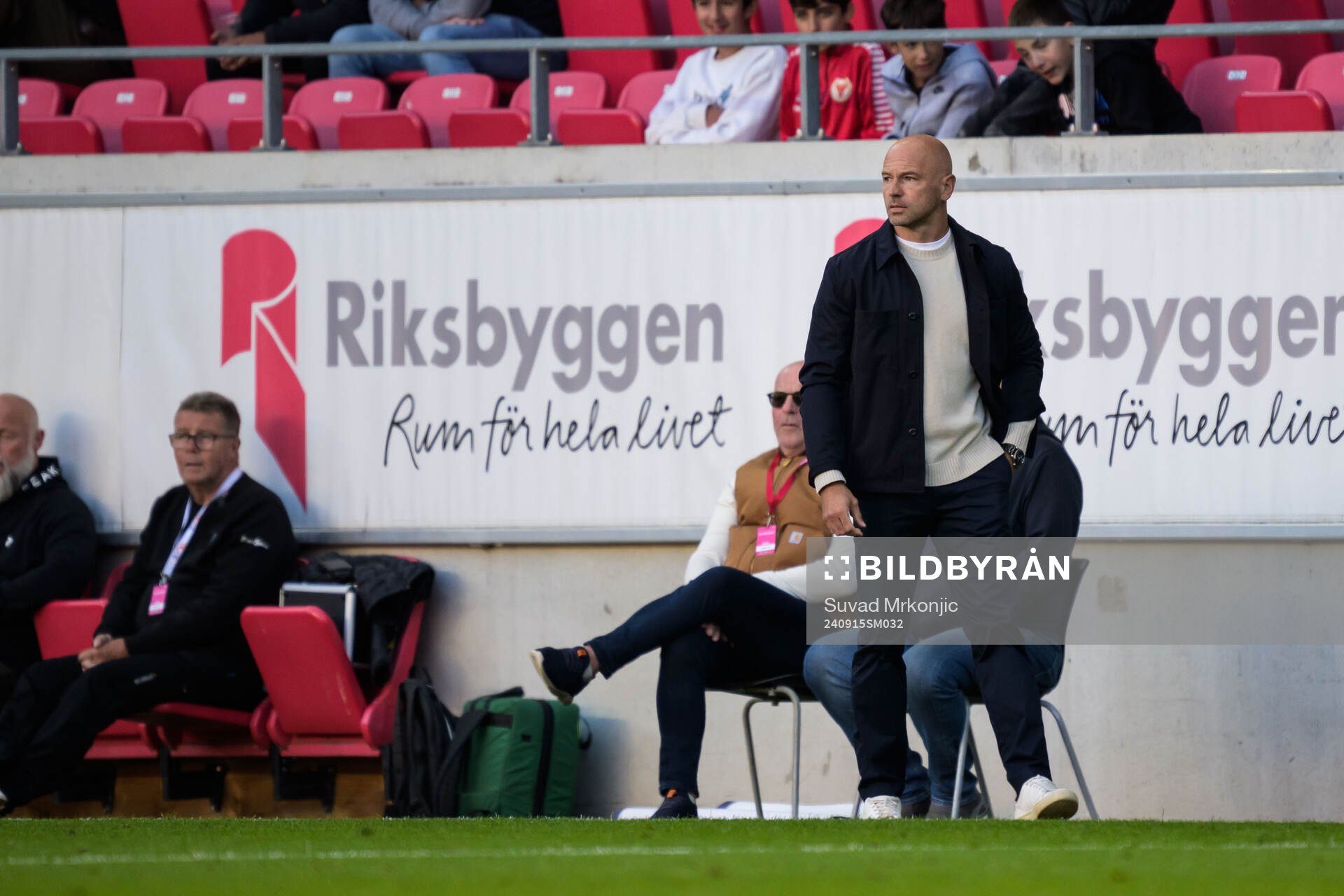 Kalmars tränare Stefan Larsson