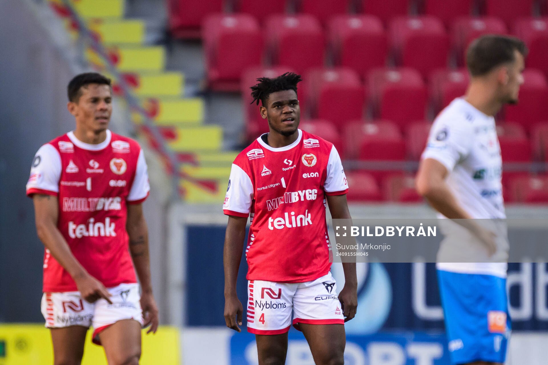 Kalmars Vince Osuji deppar