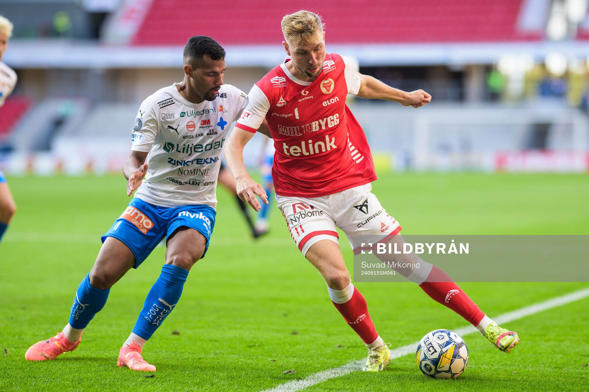 Värnamos Wenderson Oliveira do Nascimento och Kalmars