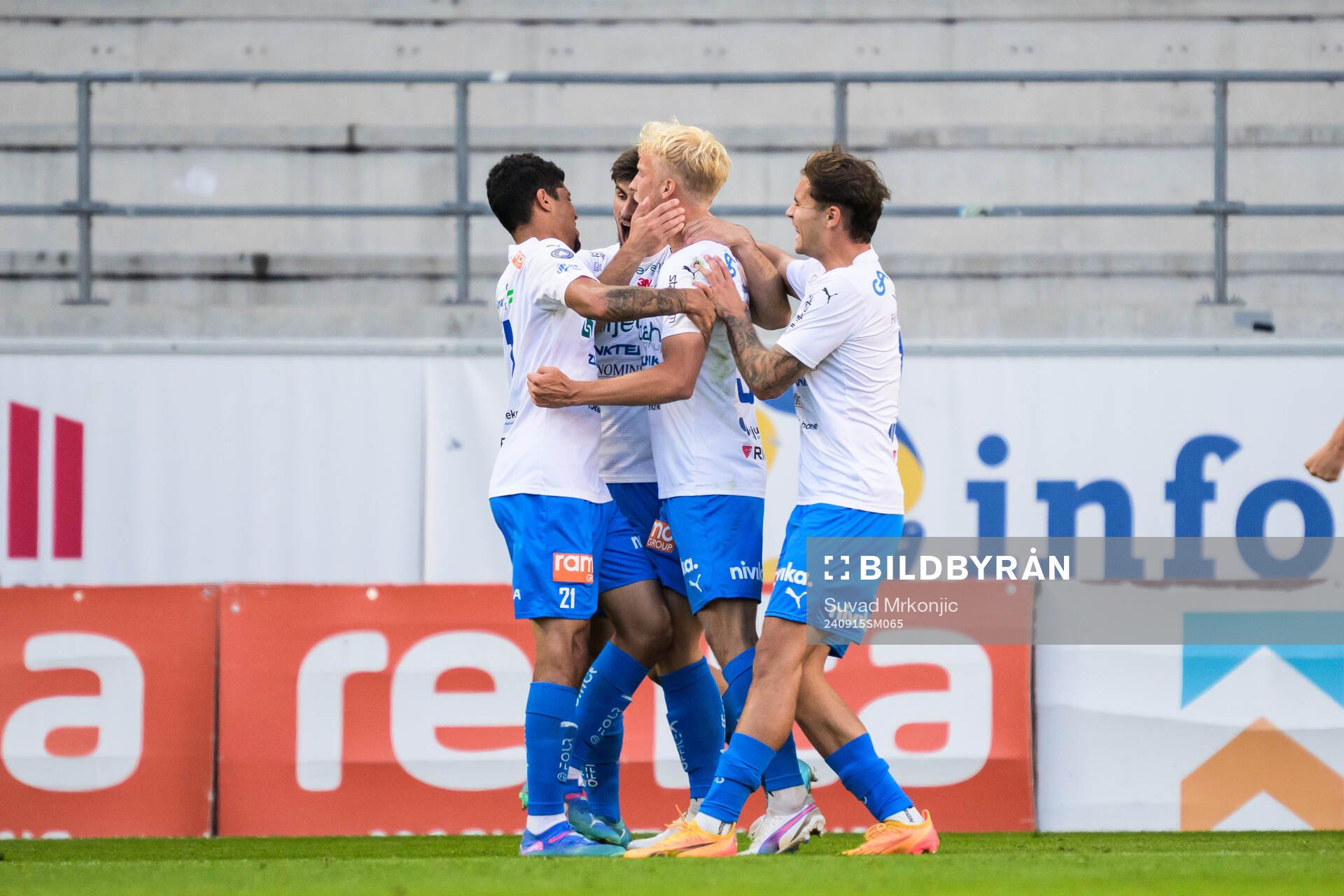 Värnamos Victor Larsson jublar