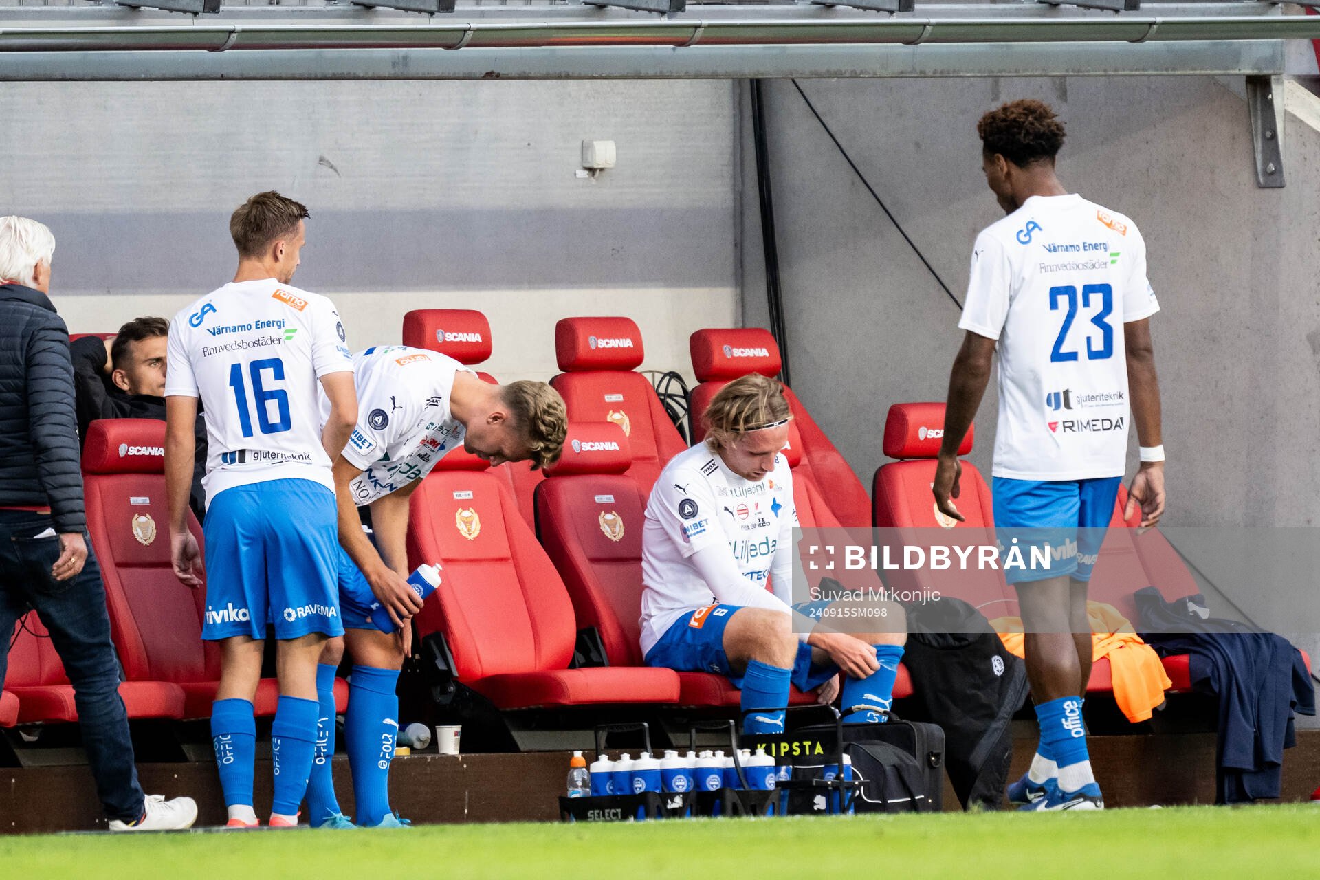 Värnamos spelare deppar