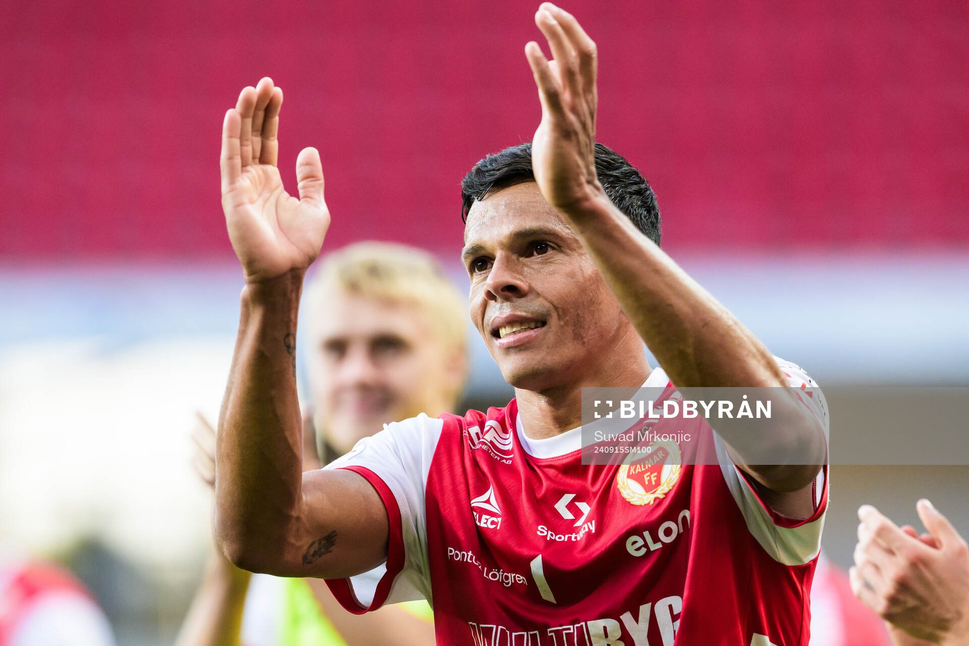 Kalmars Romario Pereira Sipiao jublar
