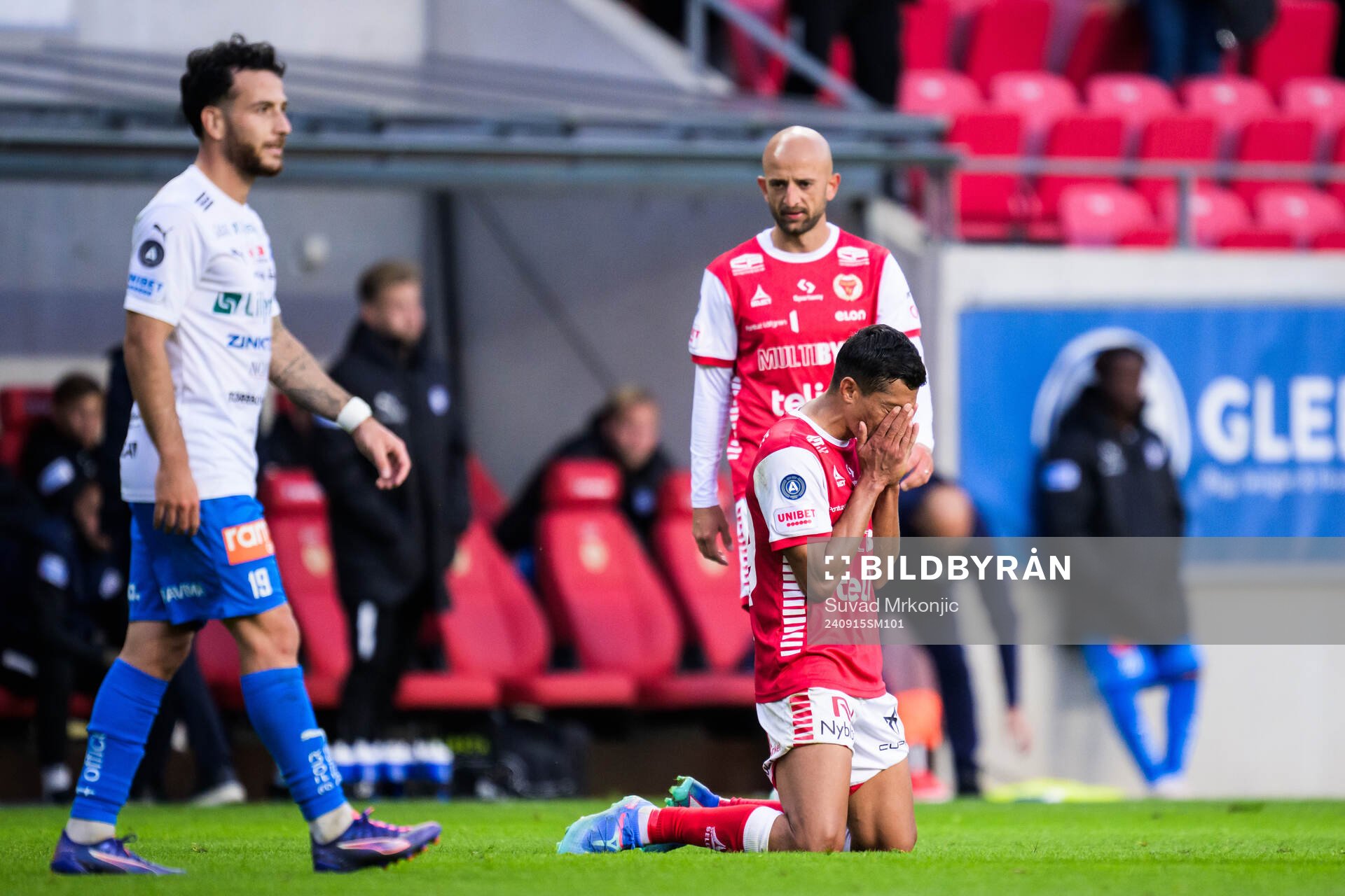 Kalmars Romario Pereira Sipiao jublar