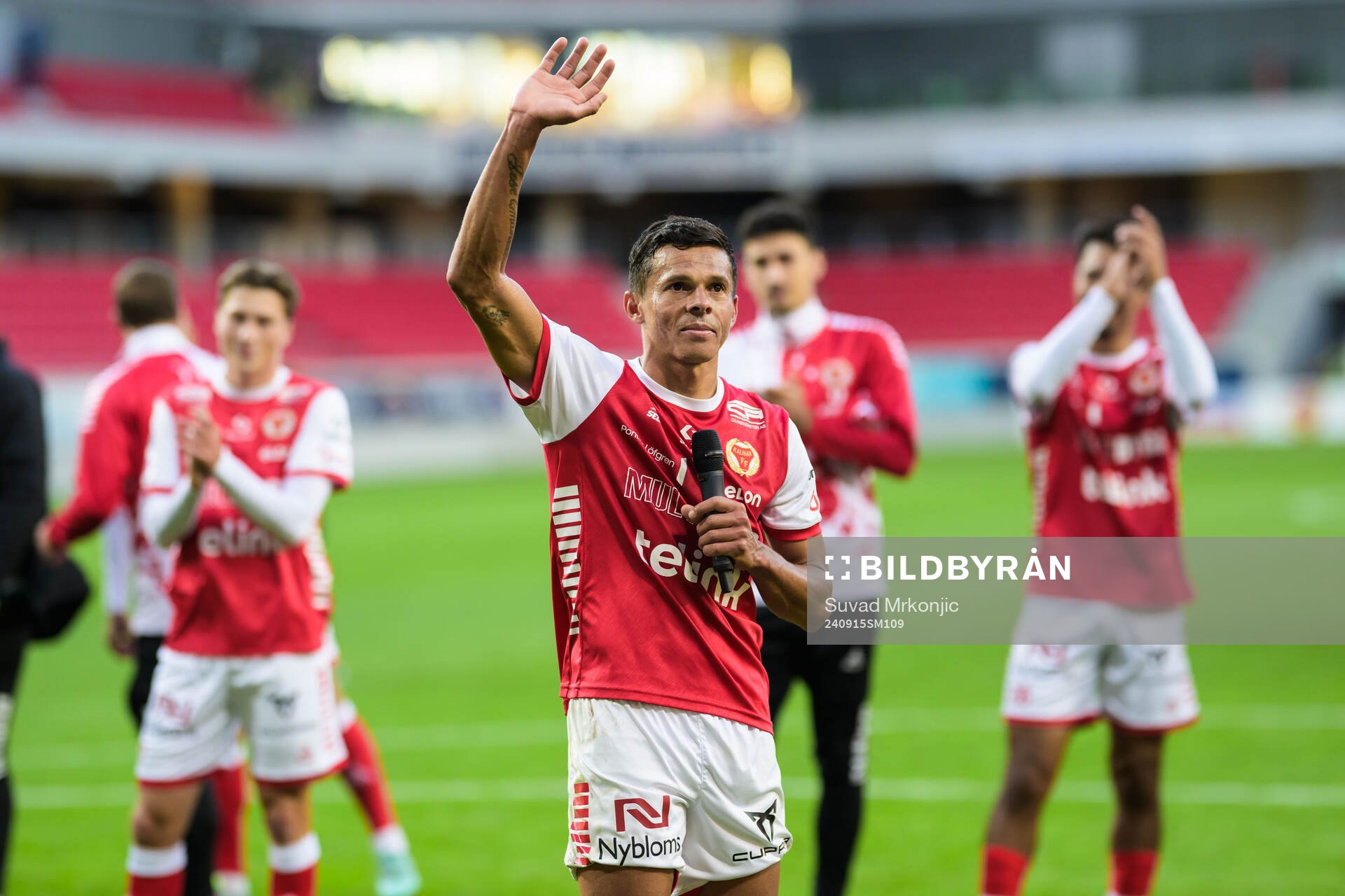 Kalmars Romario Pereira Sipiao jublar