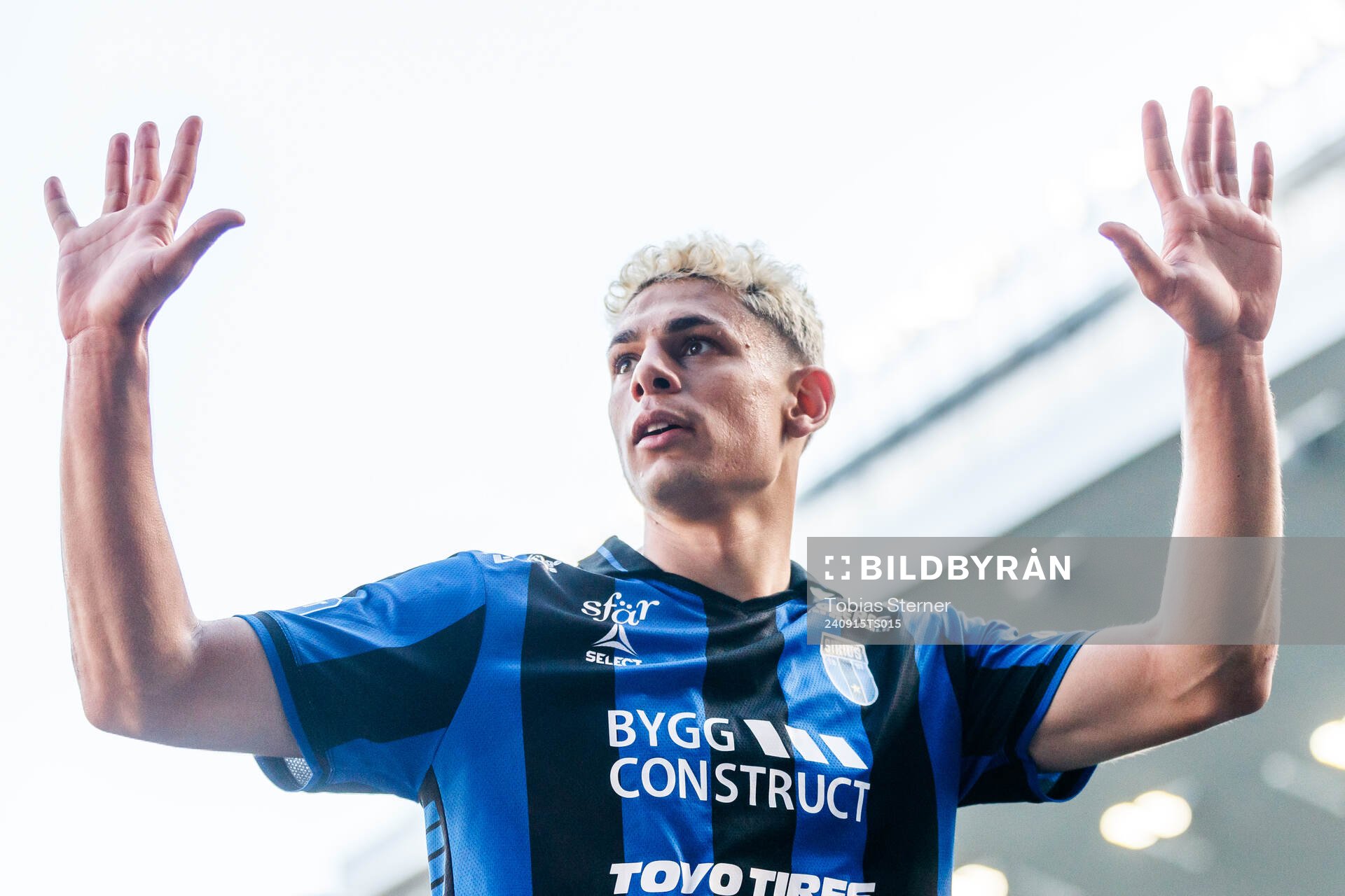 Sirius Yousef Salech jublar 3-1 målet