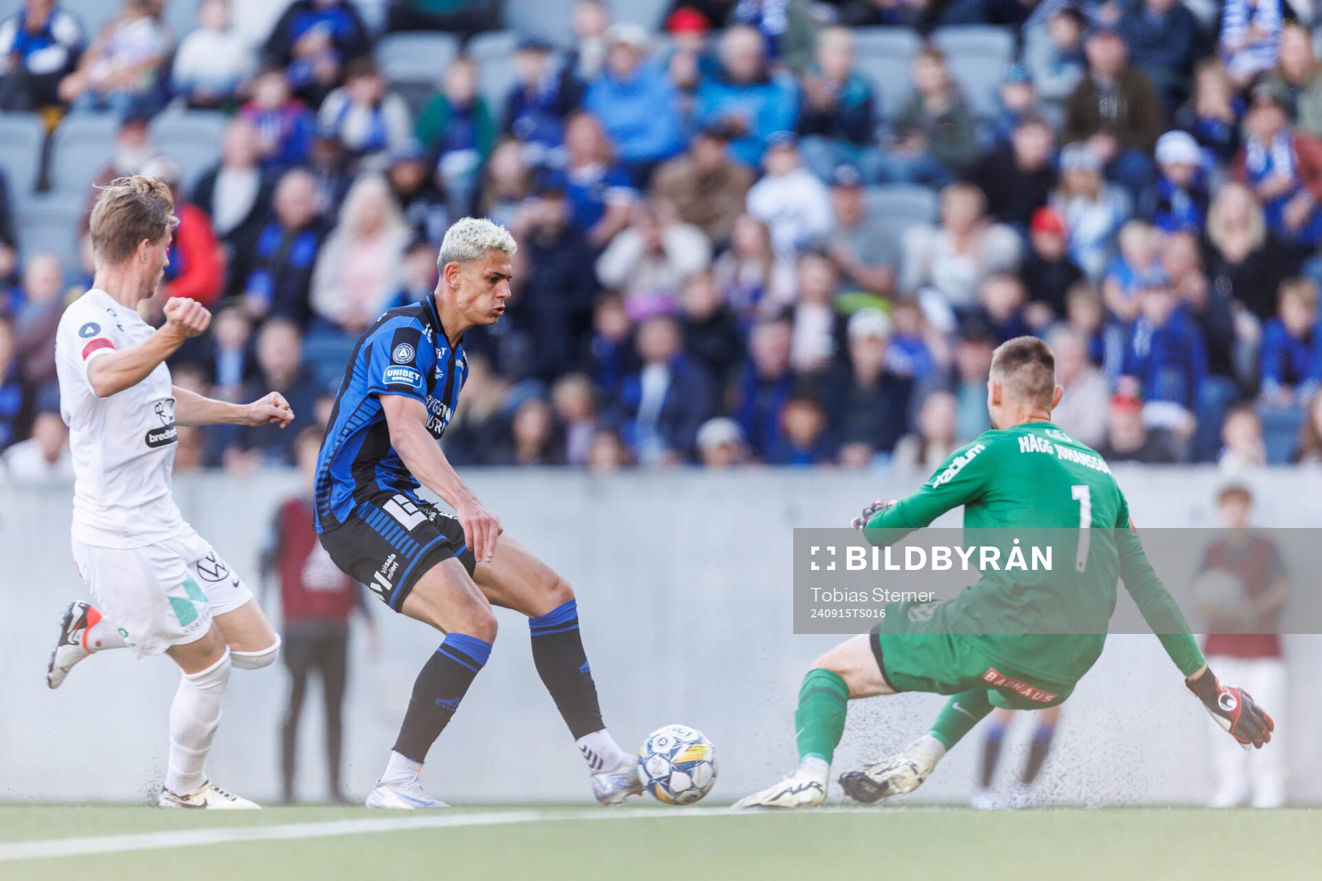 Sirius Yousef Salech gör 3-1 på Brommapojkarnas Lucas