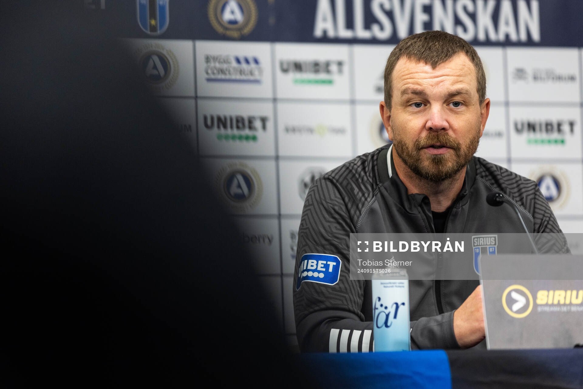 Sirius assisterande tränare Henrik Åhnstrand