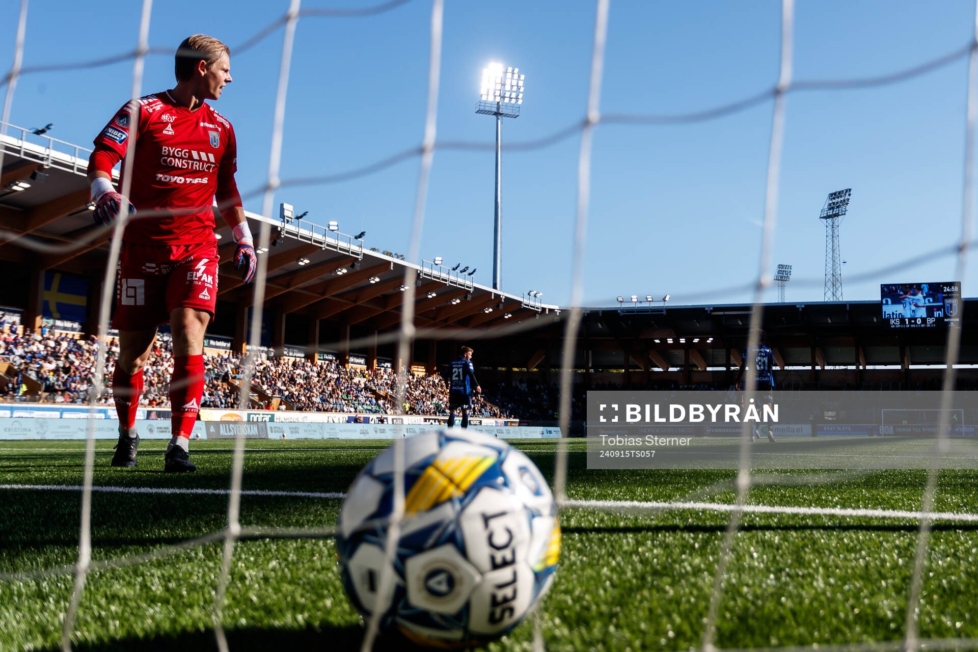 Sirius målvakt Jakob Tånnander deppar