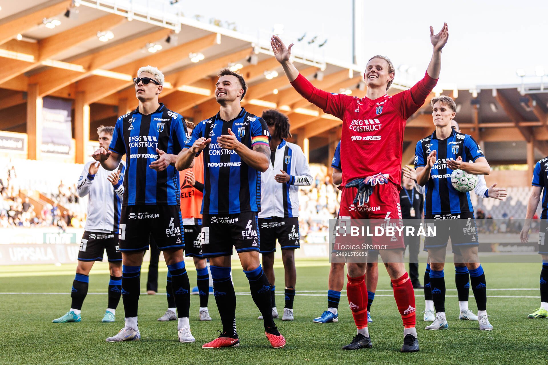 Sirius Yousef Salech, Henrik Castegren och målvakt Jakob