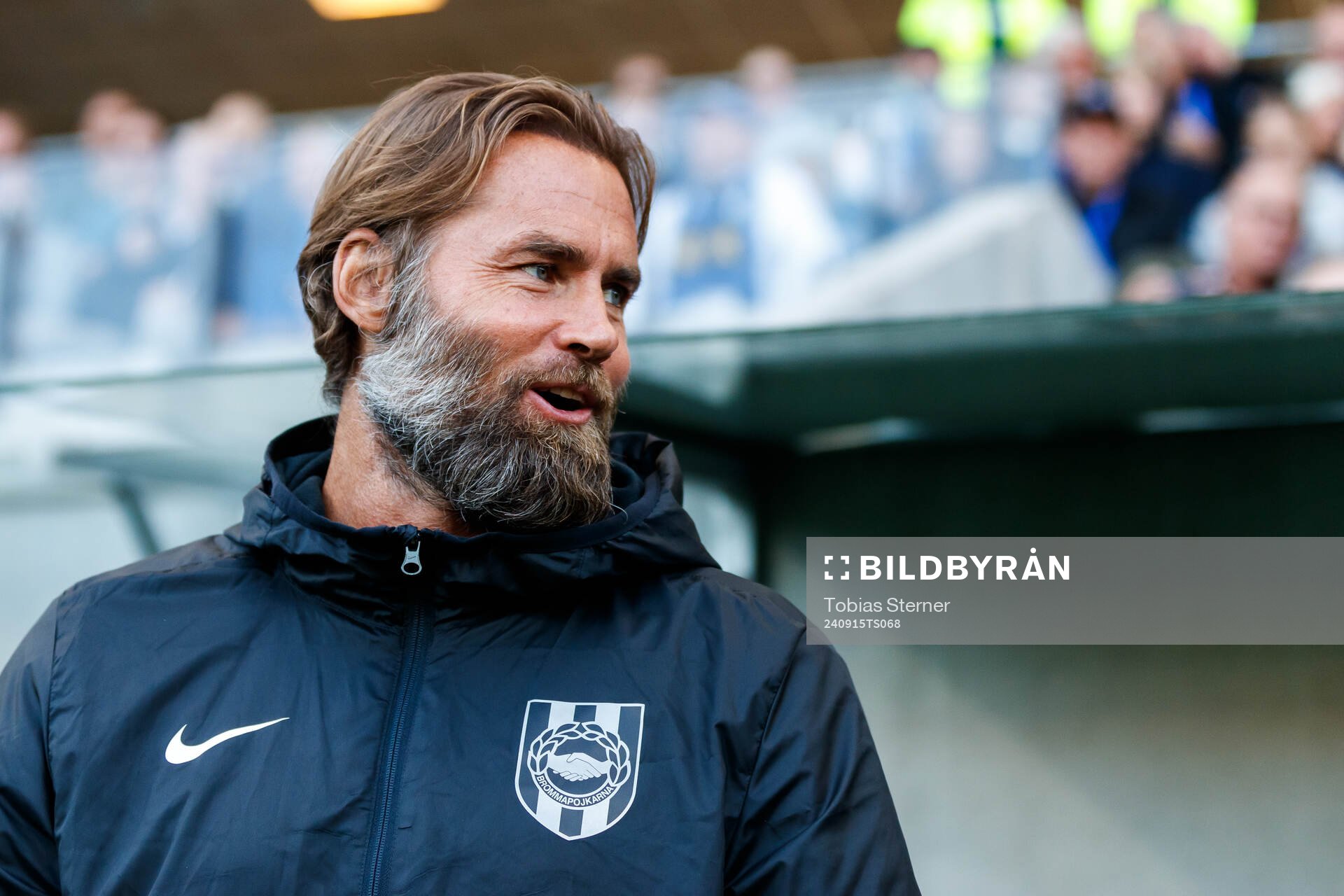 Brommapojkarnas tränare Olof Mellberg