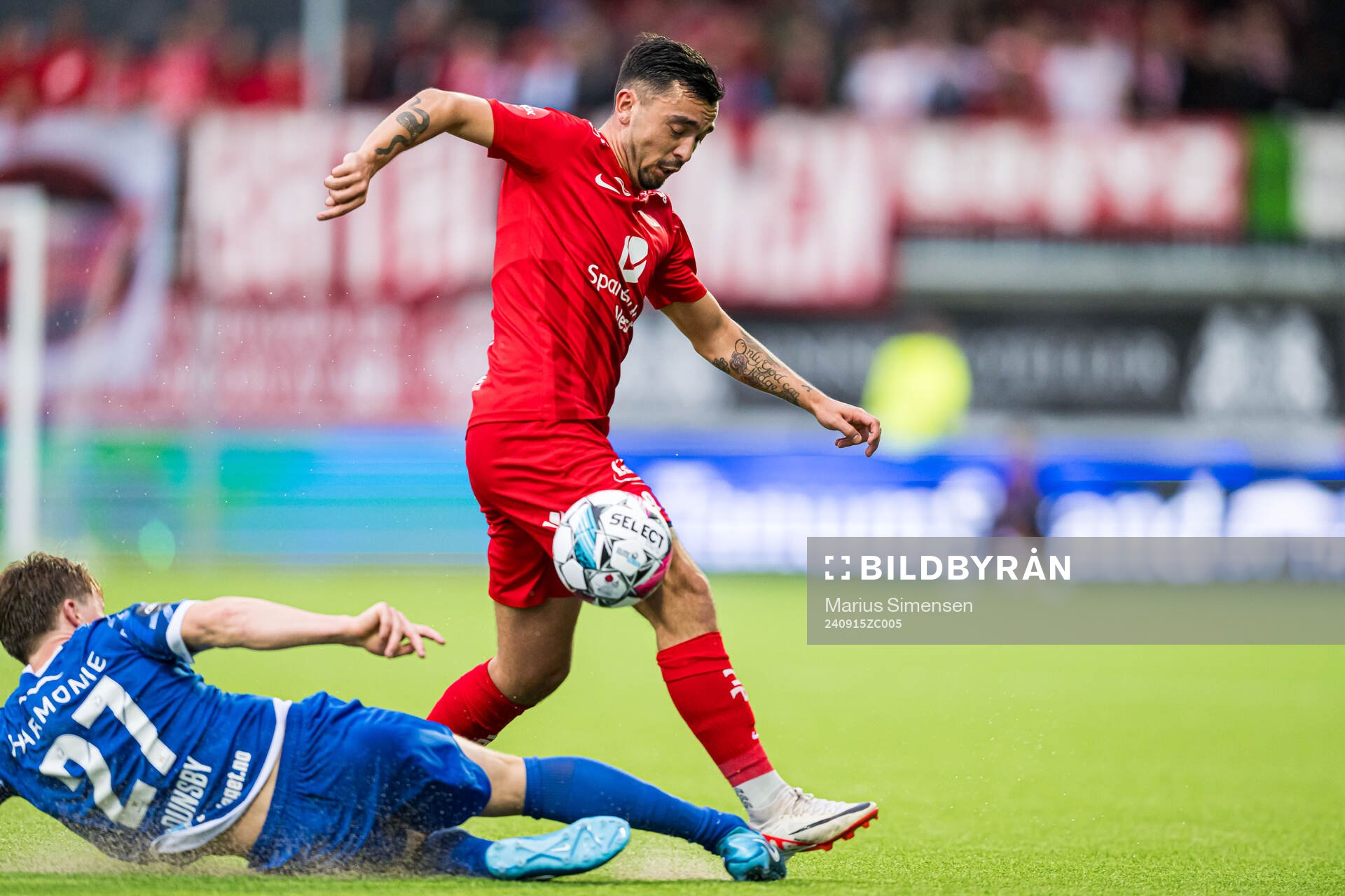 Jakob Maslø Dunsby of Sandefjord and Niklas Fernando