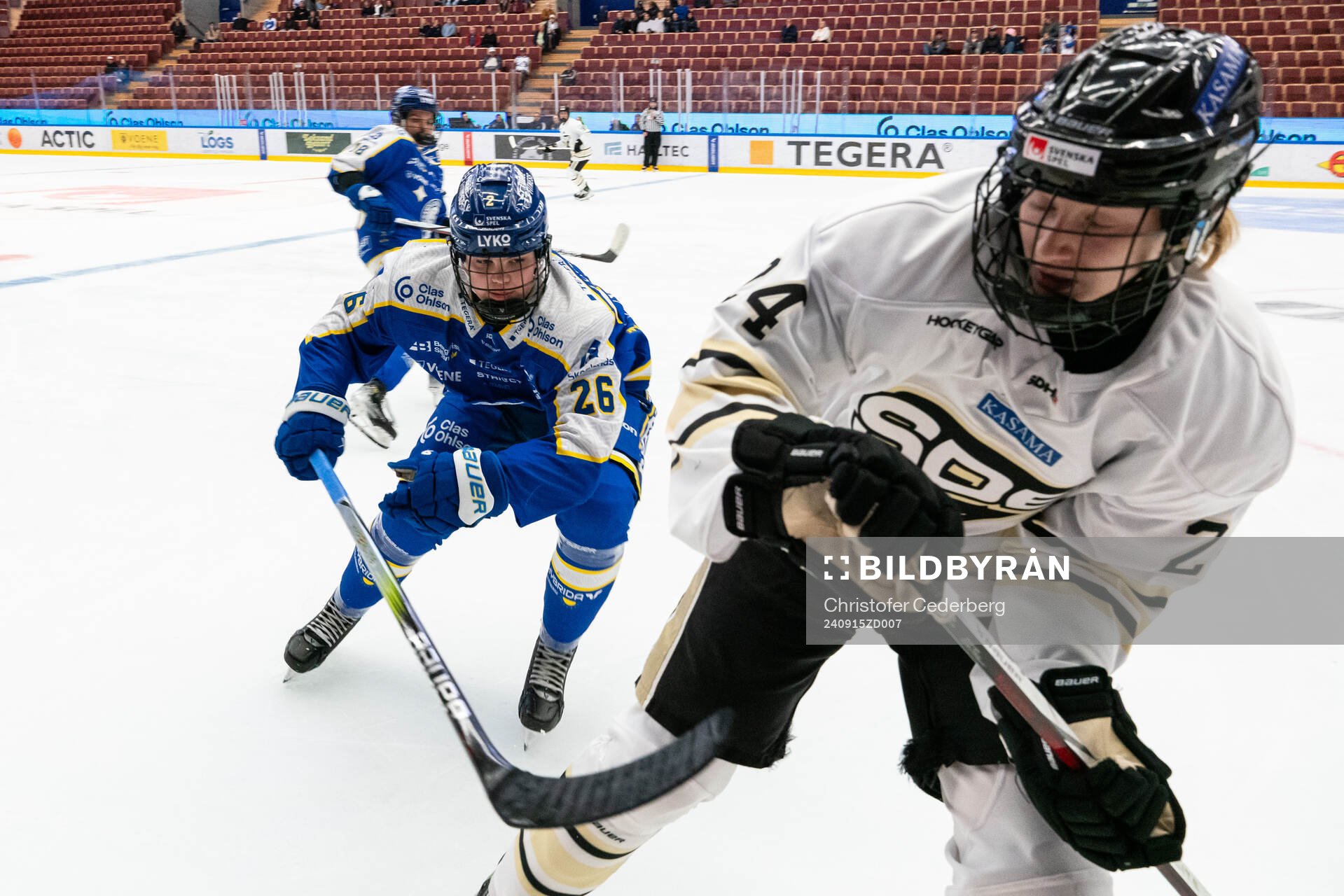 Leksands Vilma Nilsson och SDEs Mimmi Gill