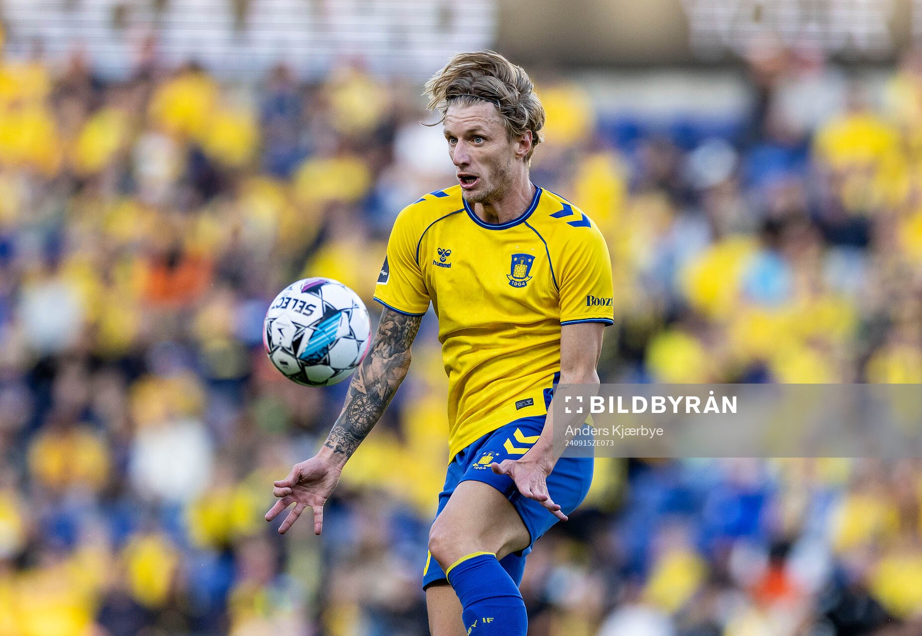  [DK=20240915: 3F Superliga - Brøndby IF vs. Sønderjyske - ] Daniel Wass Bröndby