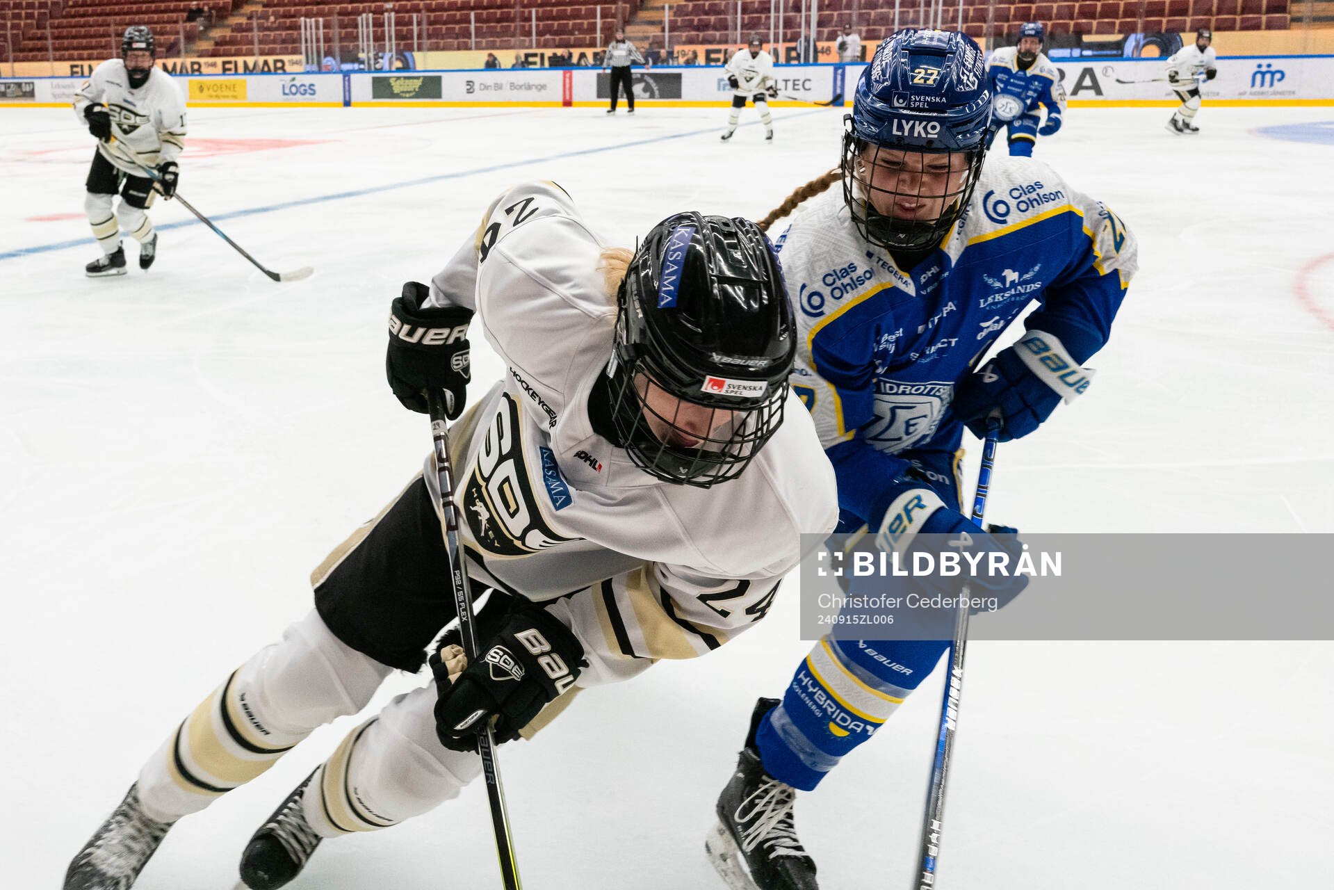 SDEs Mimmi Gill och Leksands Shay Maloney