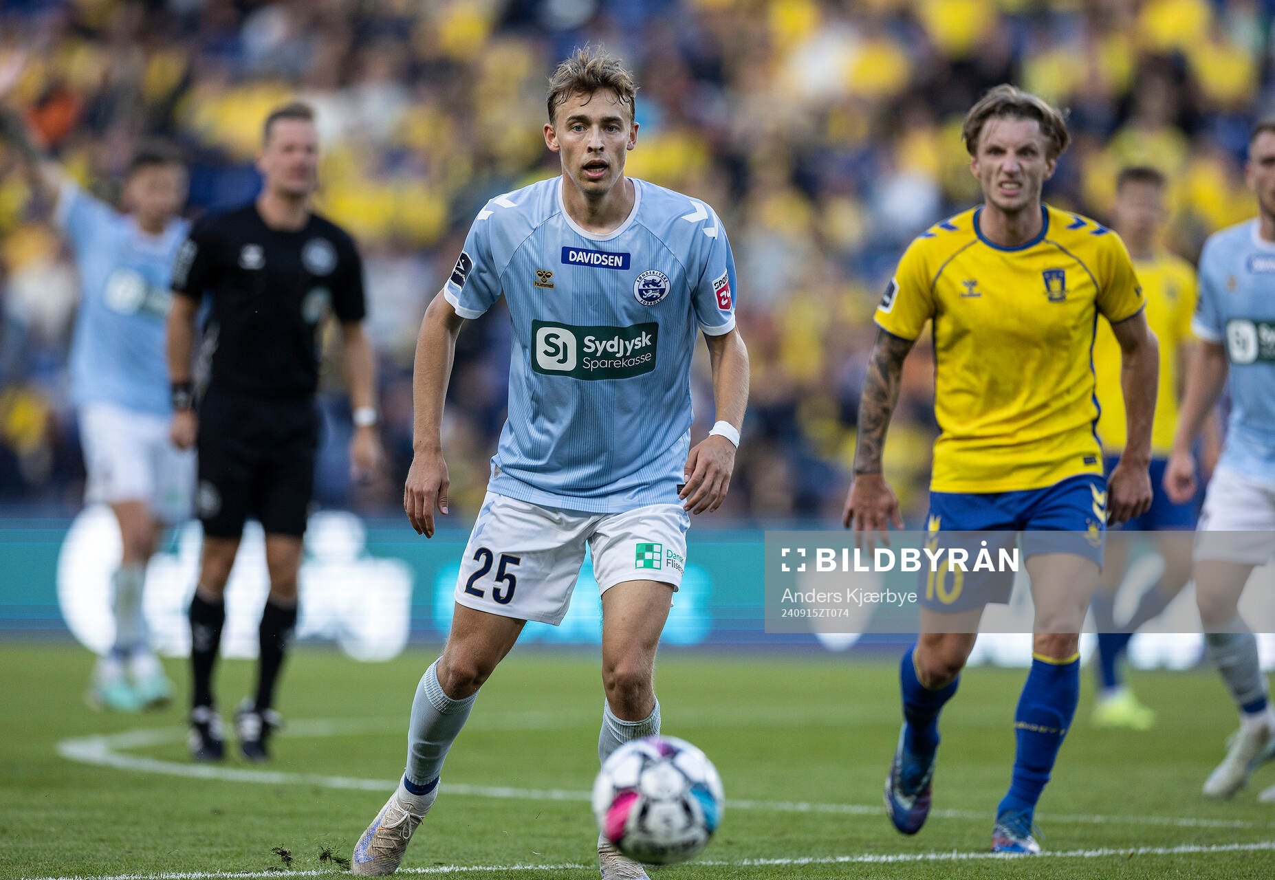  [DK=20240915: 3F Superliga - Brøndby IF vs. Sønderjyske - ] Mads Agger Sönderjyske