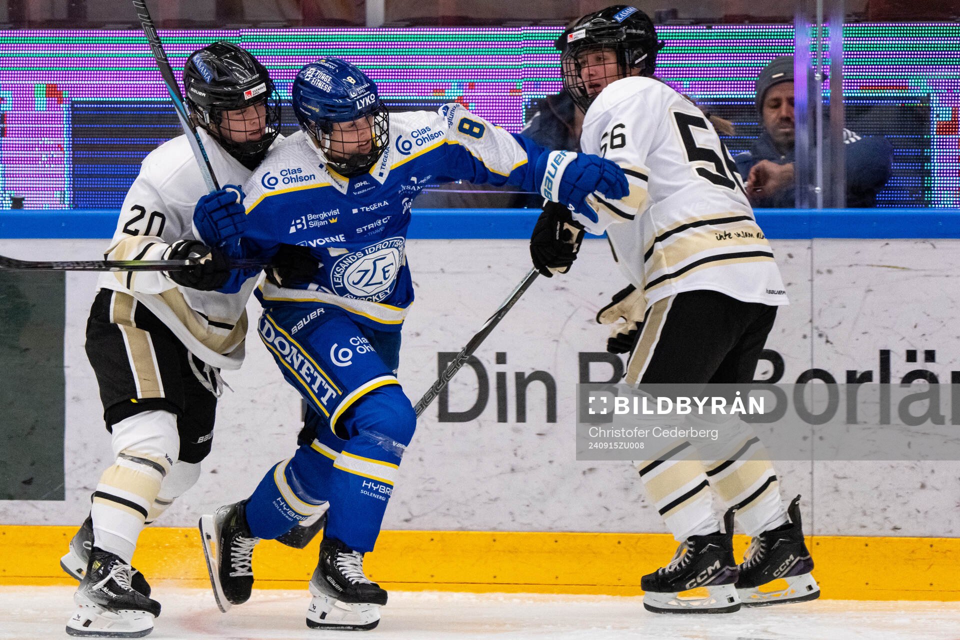 Leksands Karolin Malmquist mot SDEs Andrea Kaspersen och