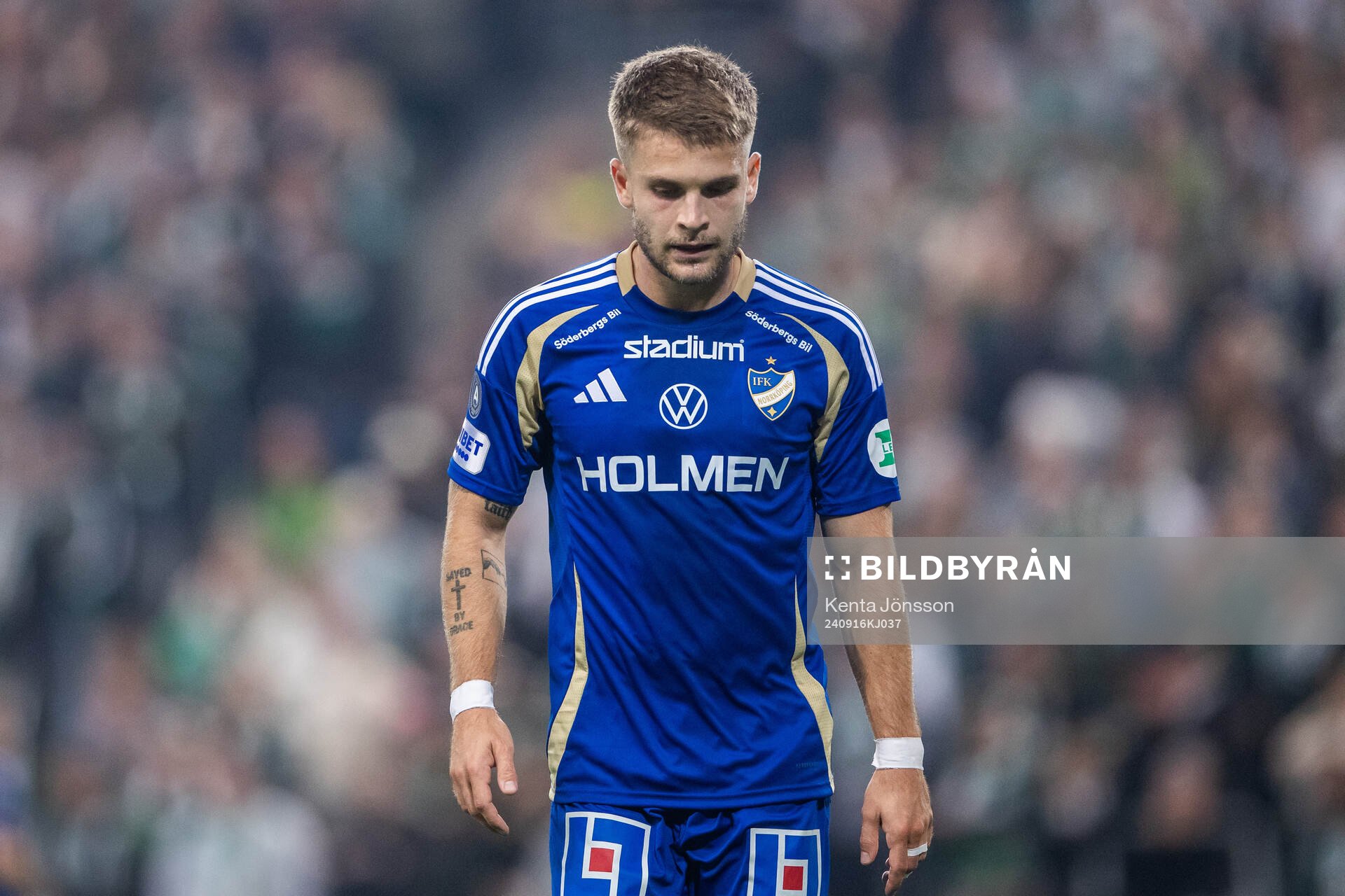 IFK Norrköpings Amadeus Sögaard deppar