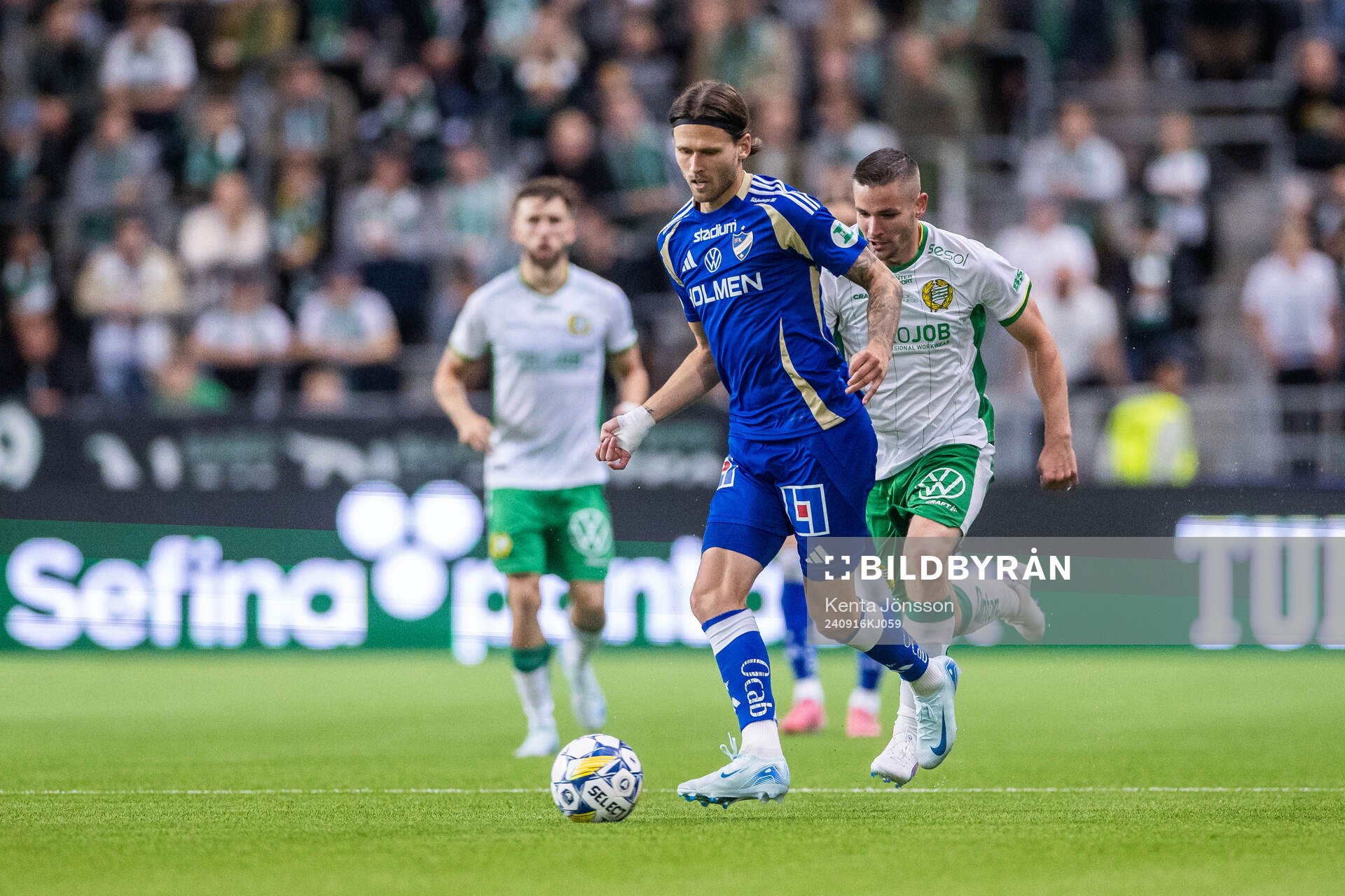IFK Norrköpings Arnor Traustason och Hammarbys Oscar