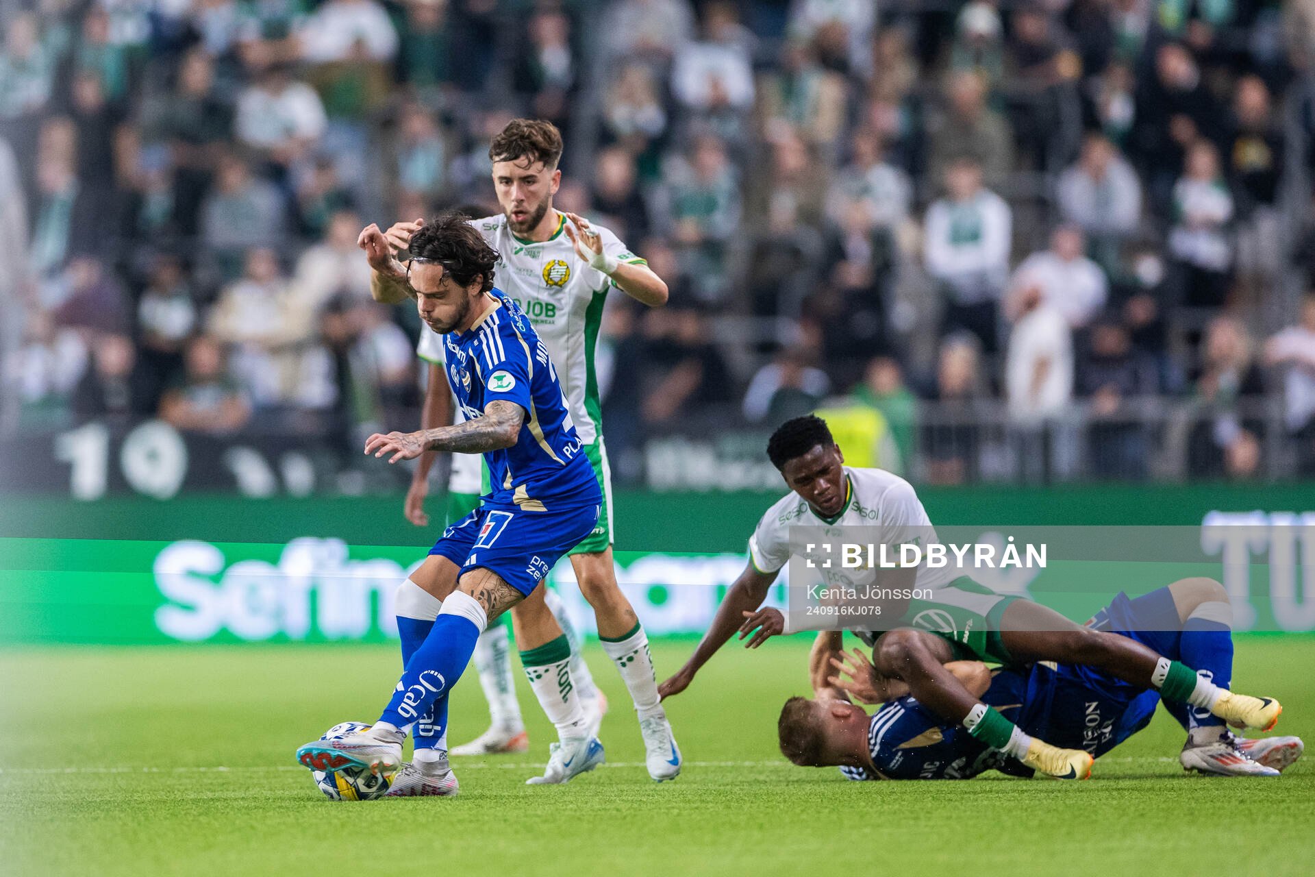 IFK Norrköpings David Moberg Karlsson och Hammarbys Marc