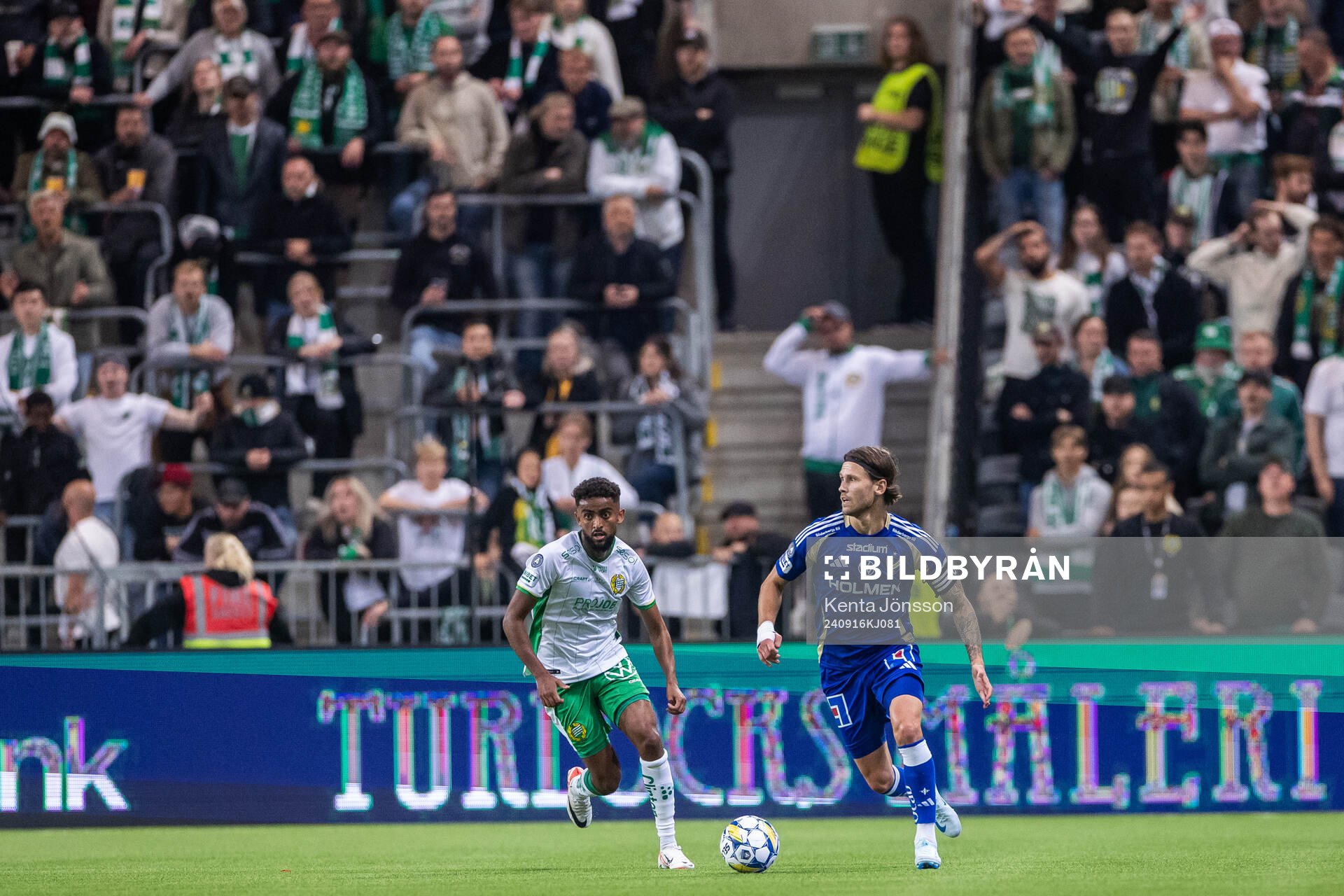 Hammarbys Tesfaldet Tekie och IFK Norrköpings Arnor