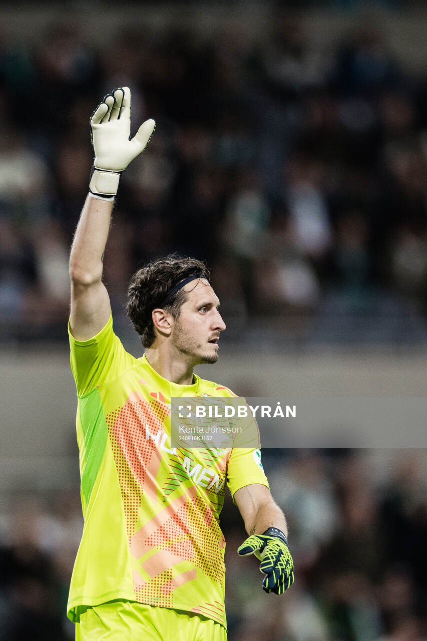 IFK Norrköpings målvakt David Mitov Nilsson