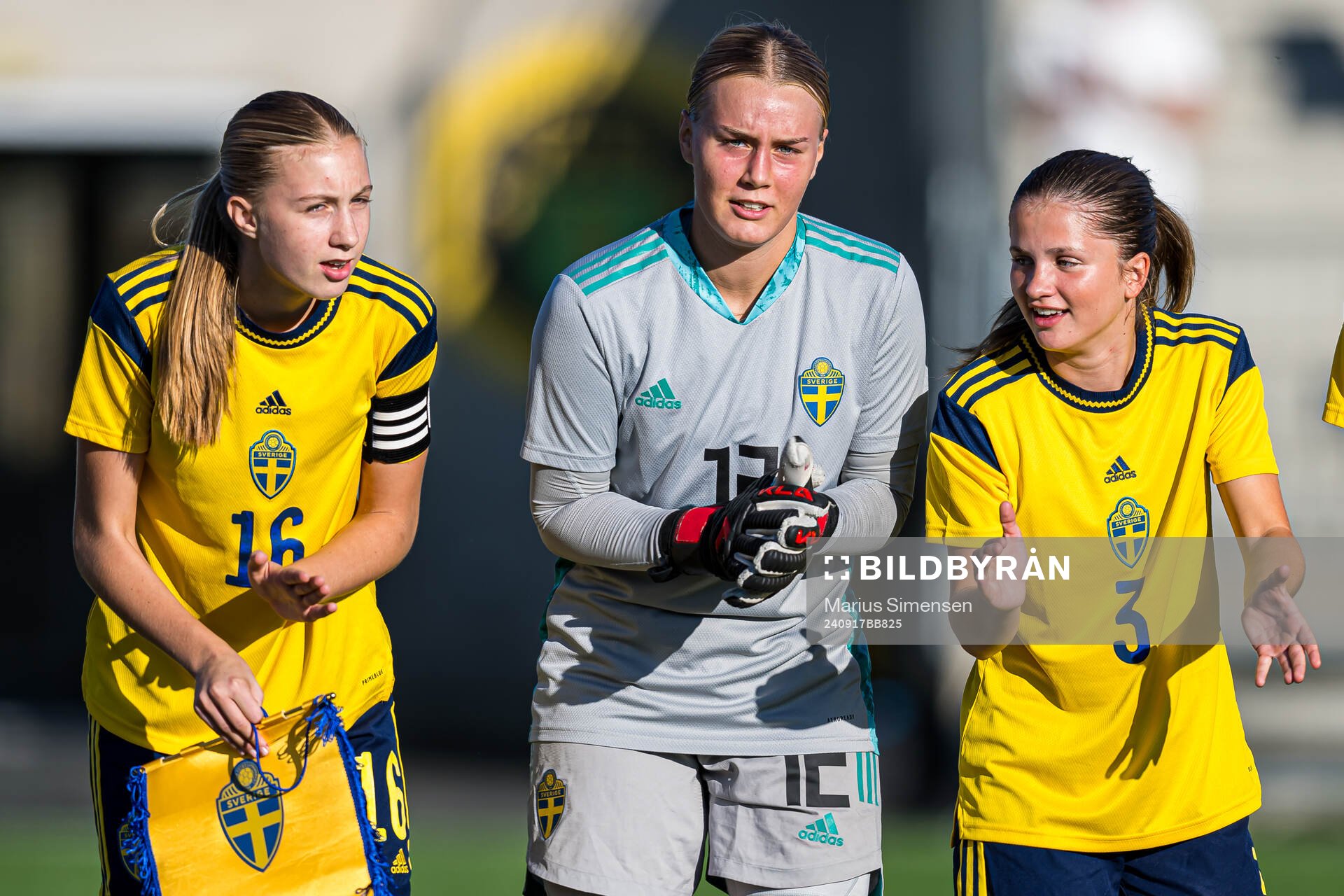 Felizia Nilsson Narverud, Hillevie Ströbeck and Ella