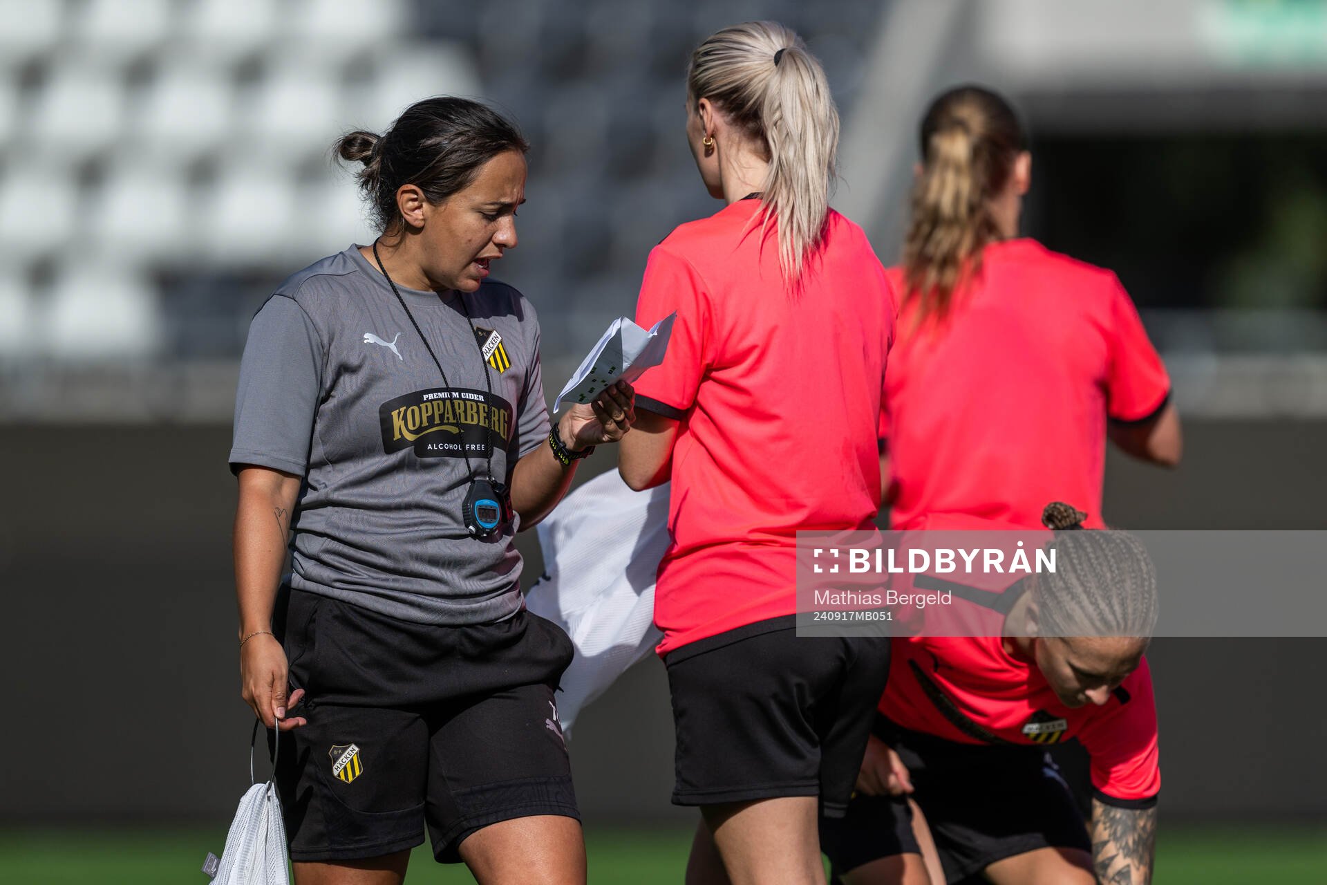 Assistant coach Bri Campos