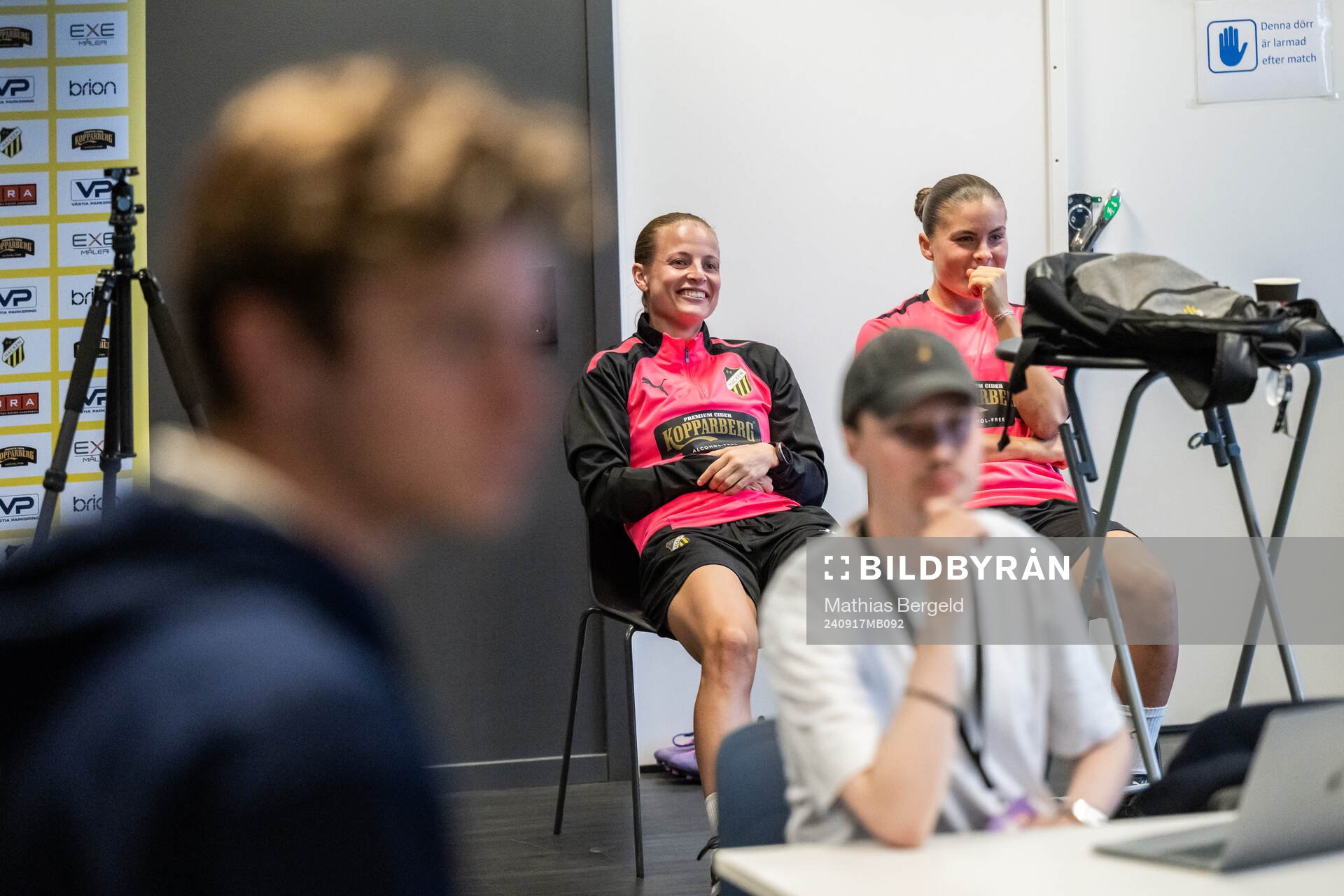 Anna Anvegård and Hanna Wijk