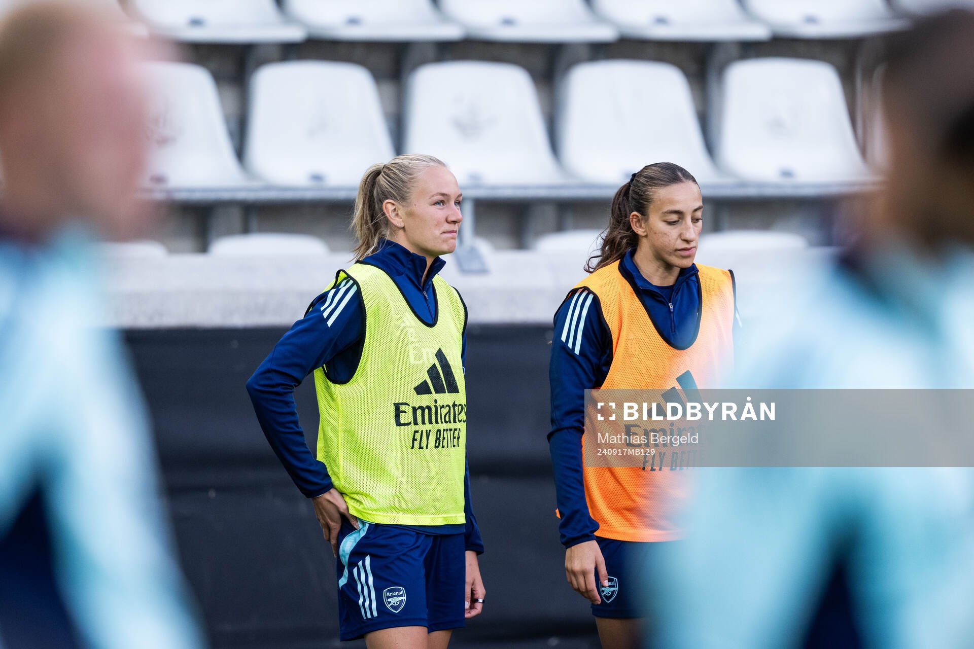 Frida Maanum and Rosa Kafaji