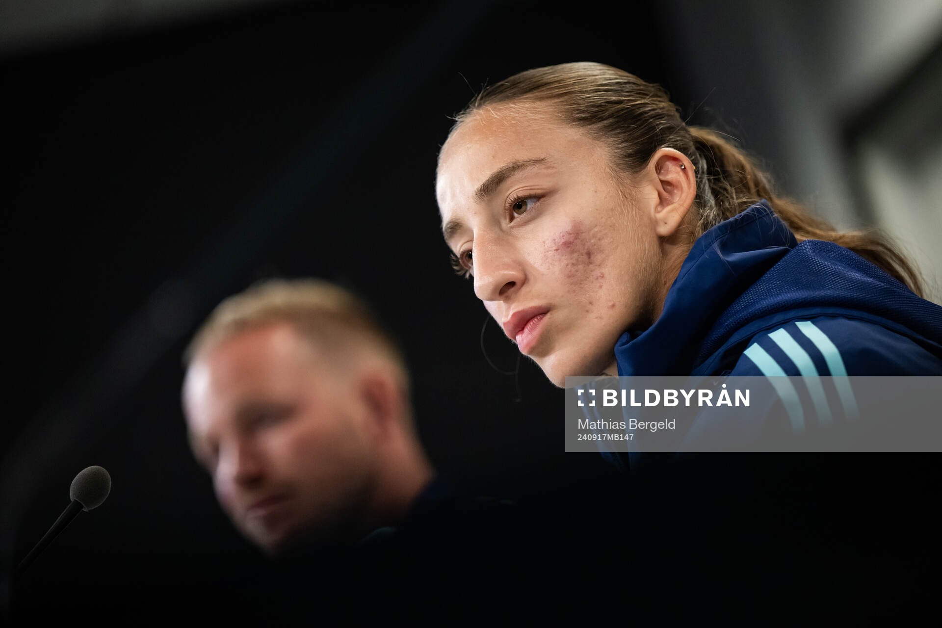 Head coach Head coach Jonas Eidevall and Rosa Kafaji