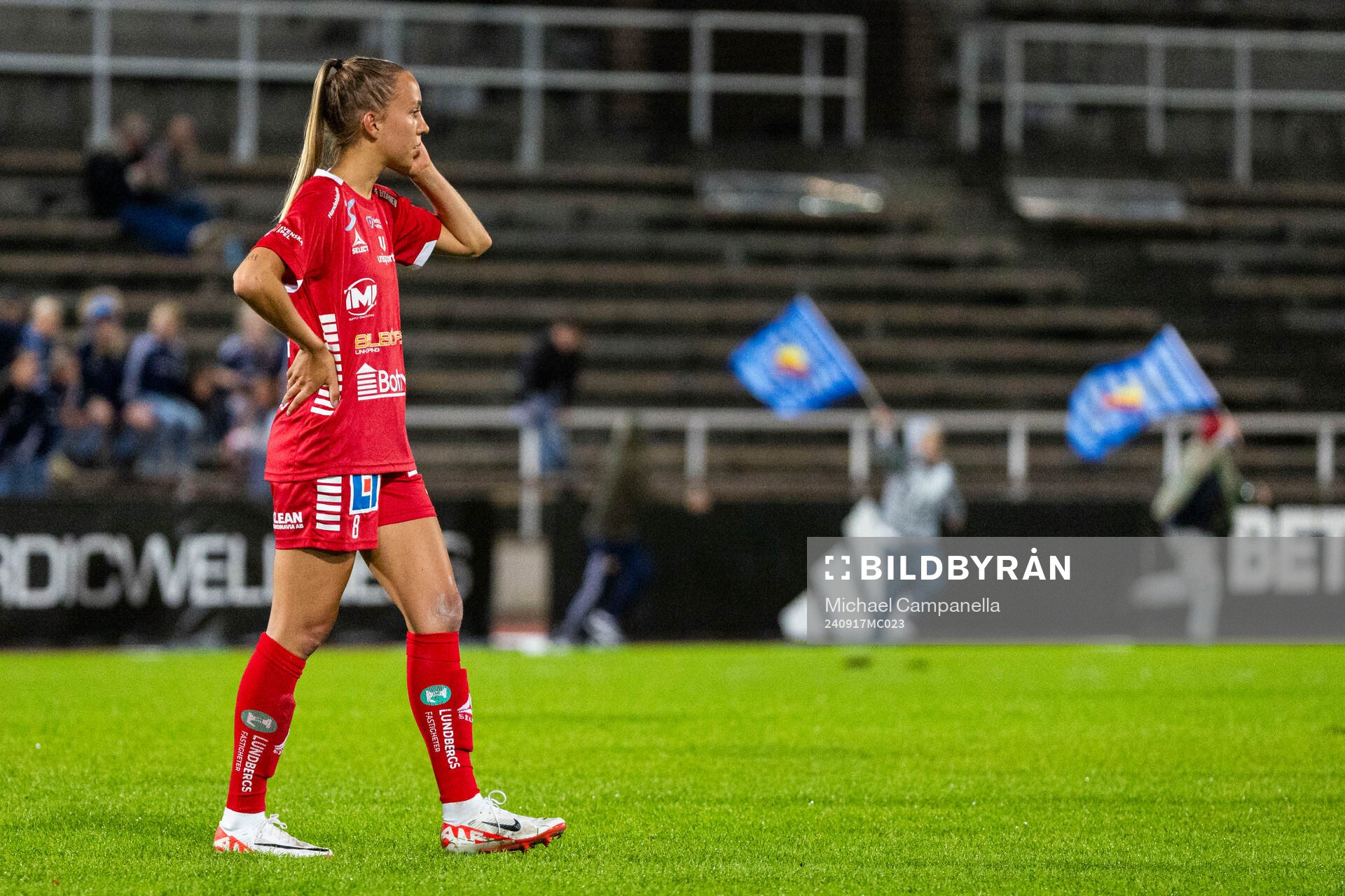 Linköpings Sara Eriksson deppar