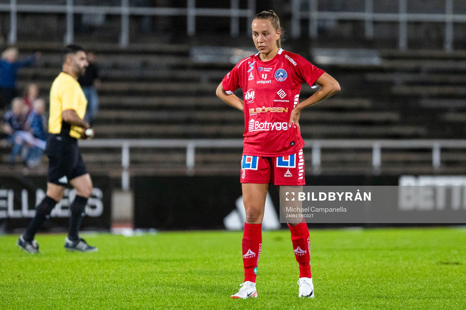 Linköpings Sara Eriksson deppar