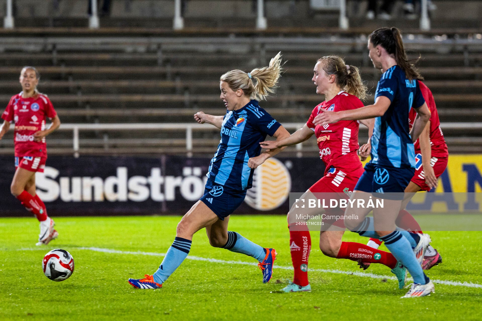 Djurgårdens Mimmi Larsson gör 5-0