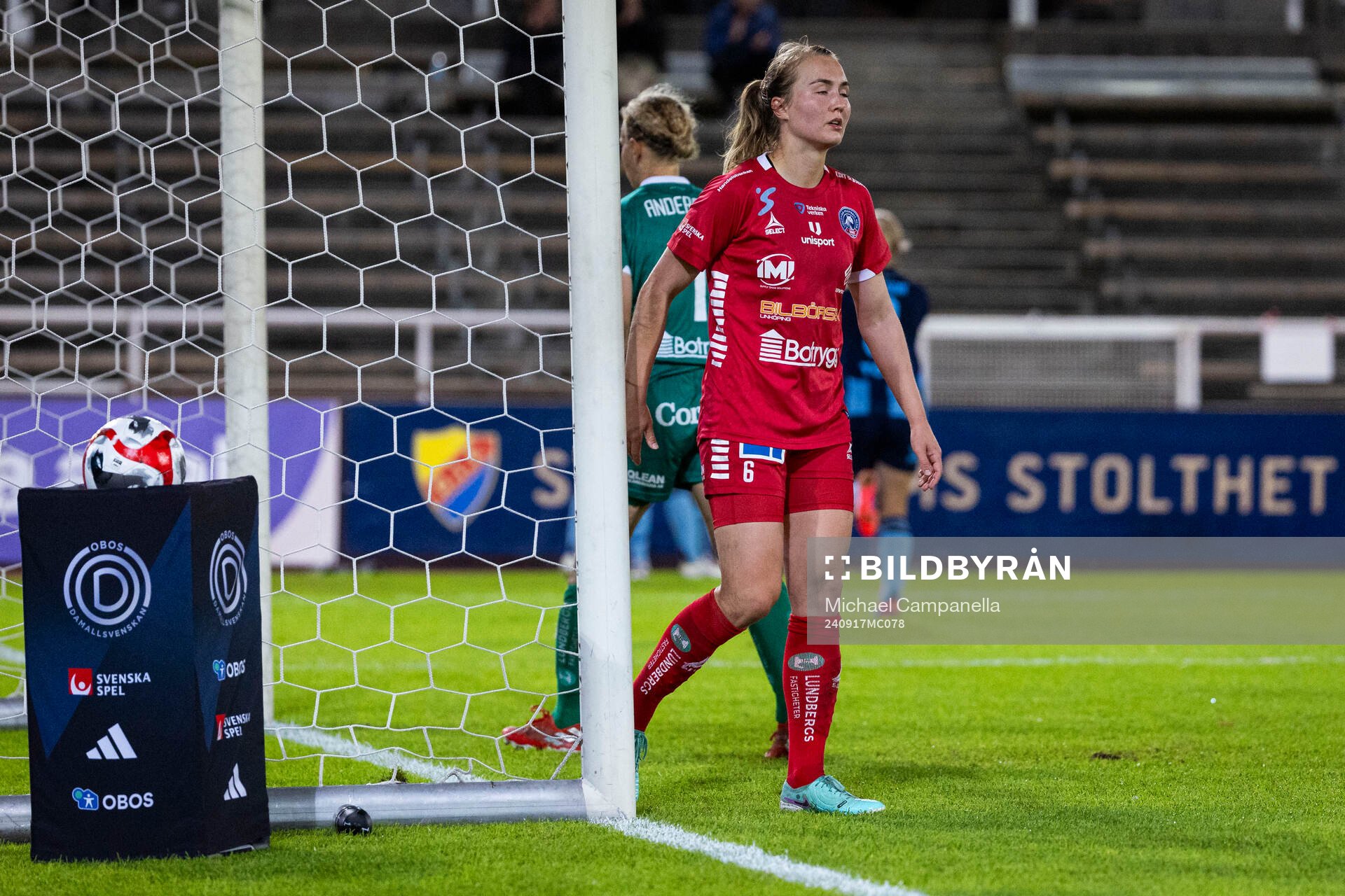 Linköpings Noor Hoelsbrekken Eckhoff deppar
