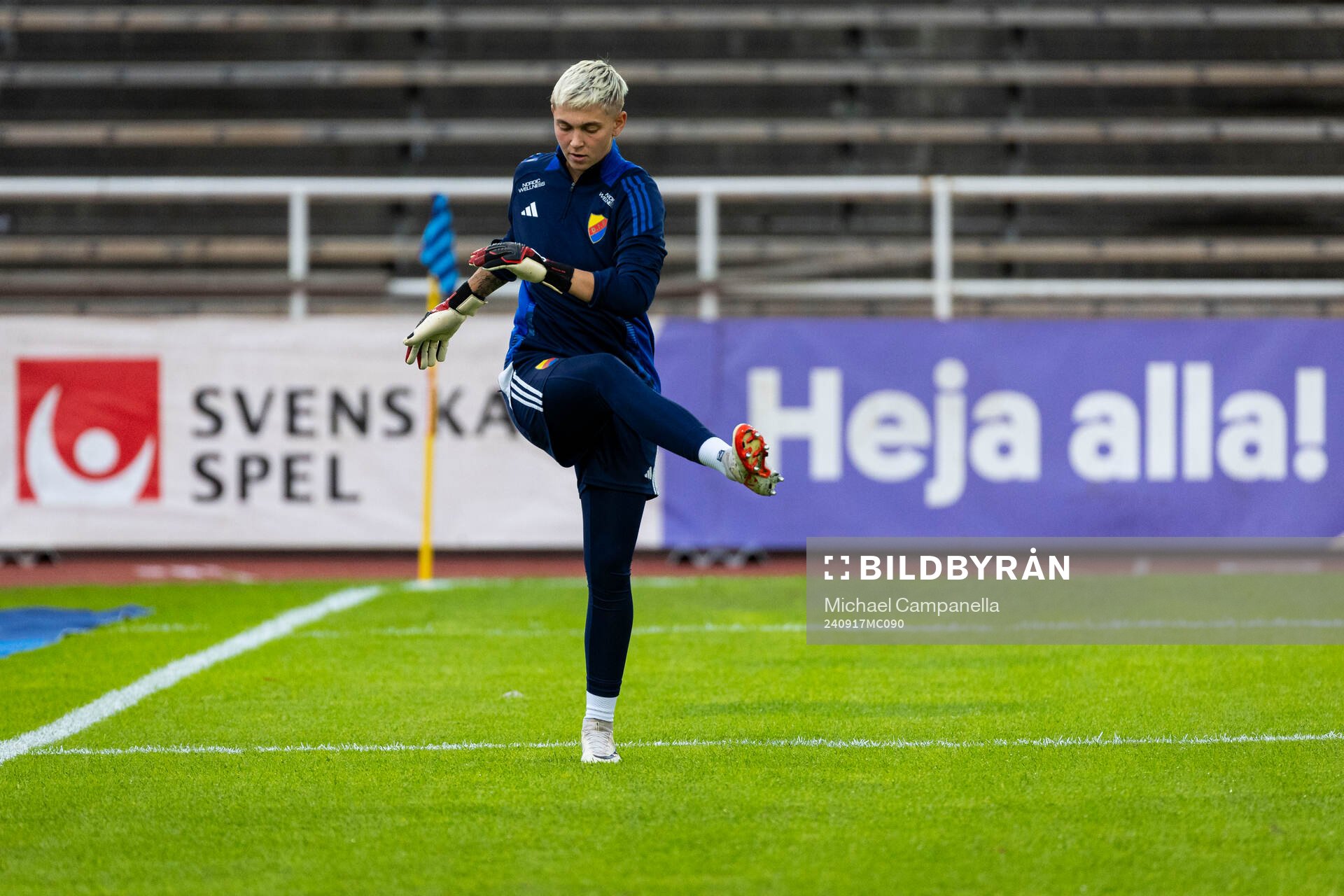 Djurgårdens målvakt Gina Schuller