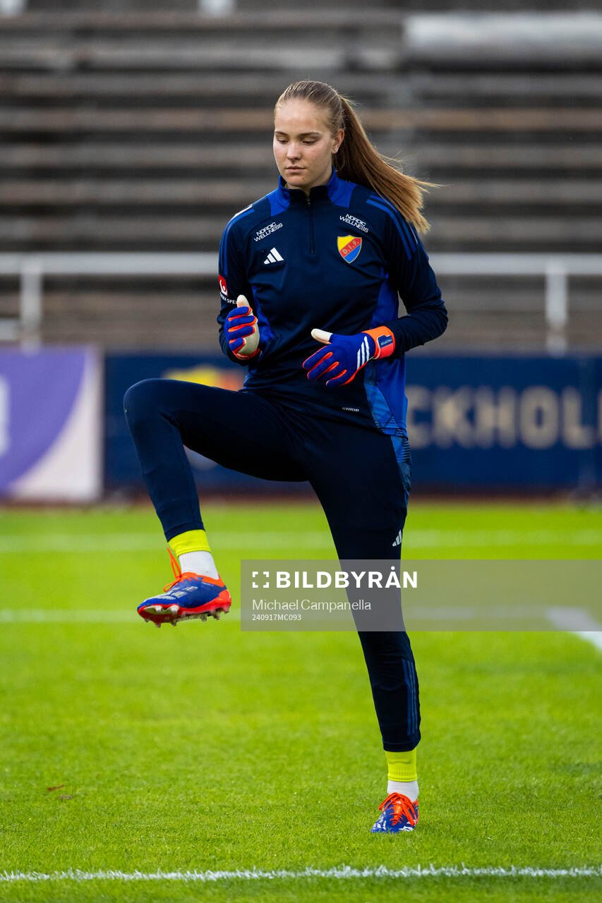 Djurgårdens målvakt Elvira Björklund