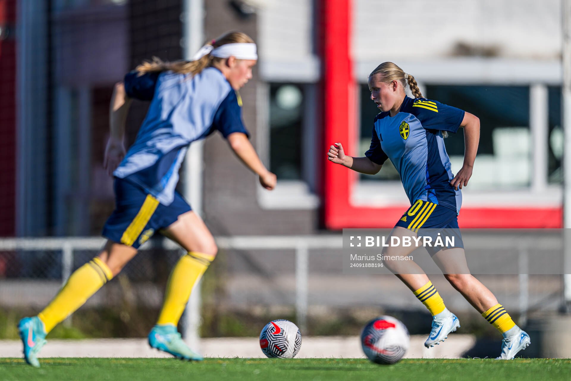 Nova Selin of Sweden warms up