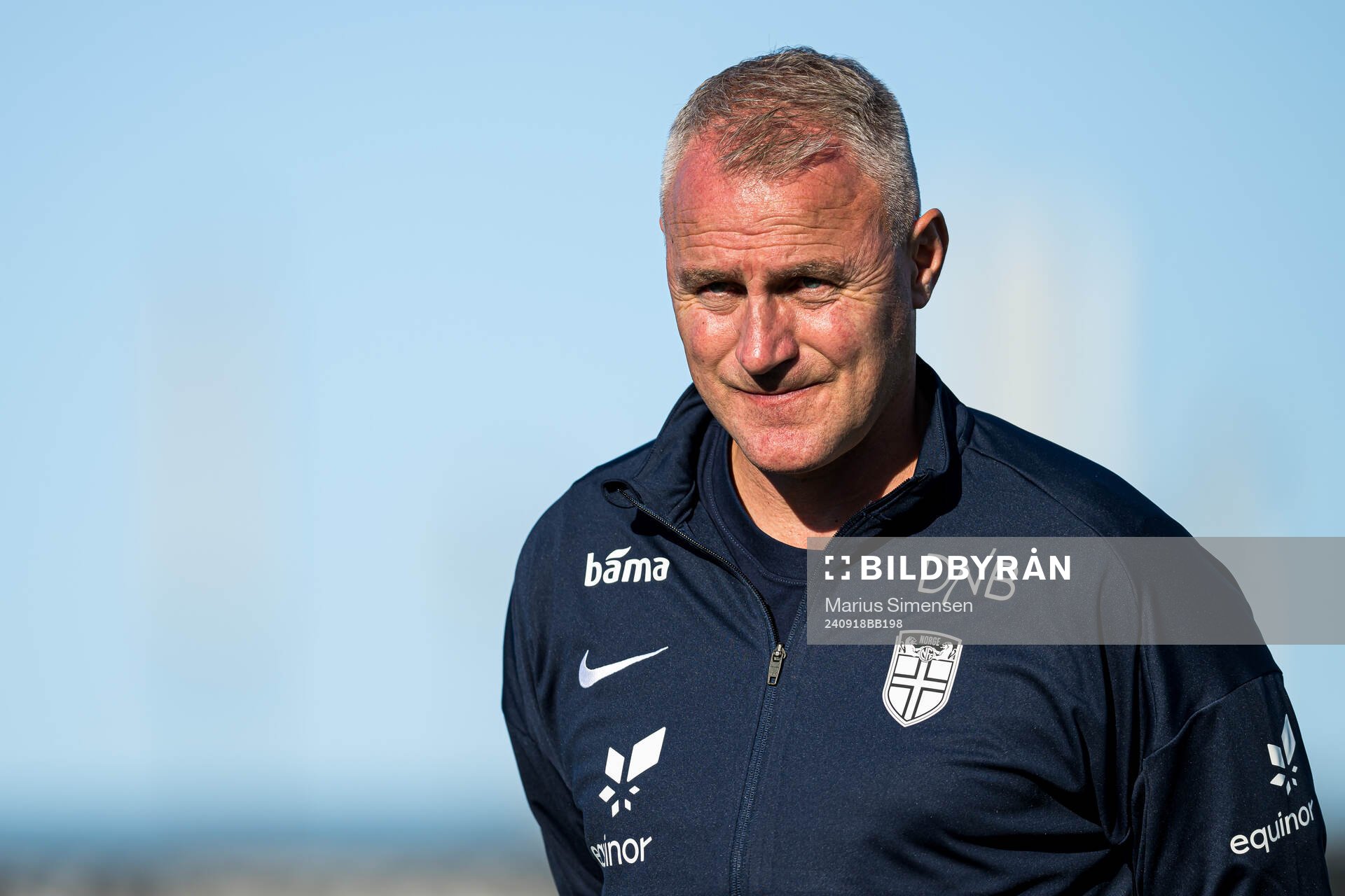 Bengt Sæternes, head coach of Norway